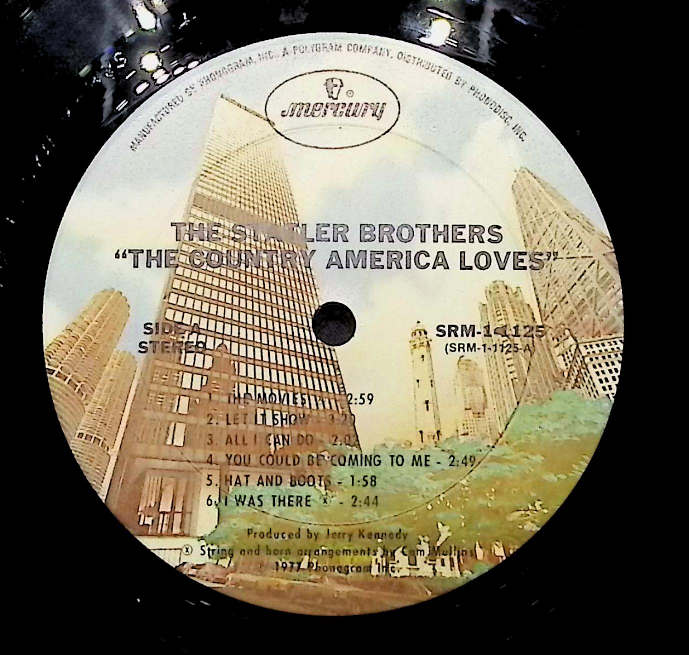 The Statler Brothers The Country America Loves 12" LP 1977 SRM-1-1125 Folk, World, & Country — image 4