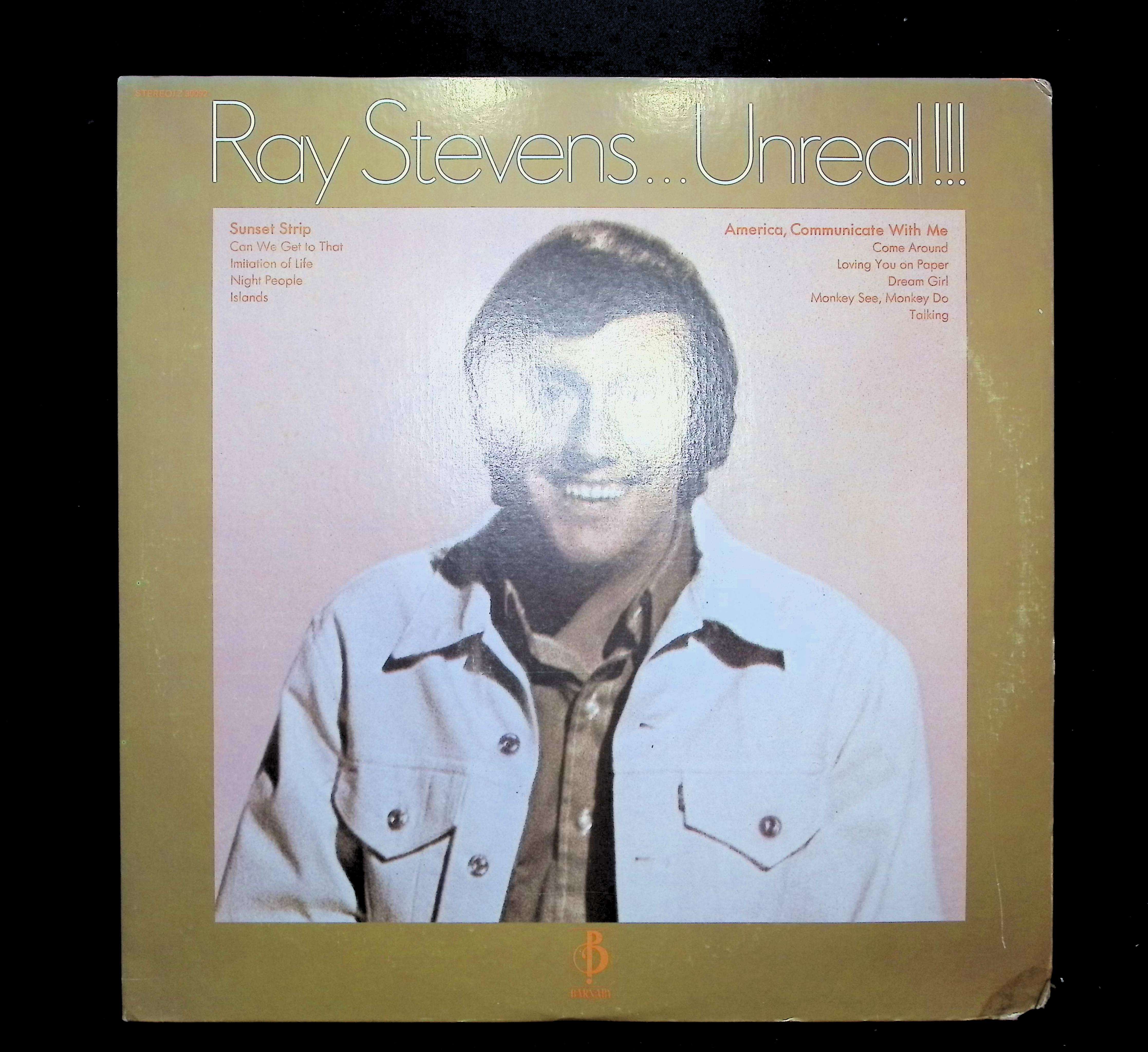 Ray Stevens Unreal!!! 12" LP 1970 Z 30092 Rock