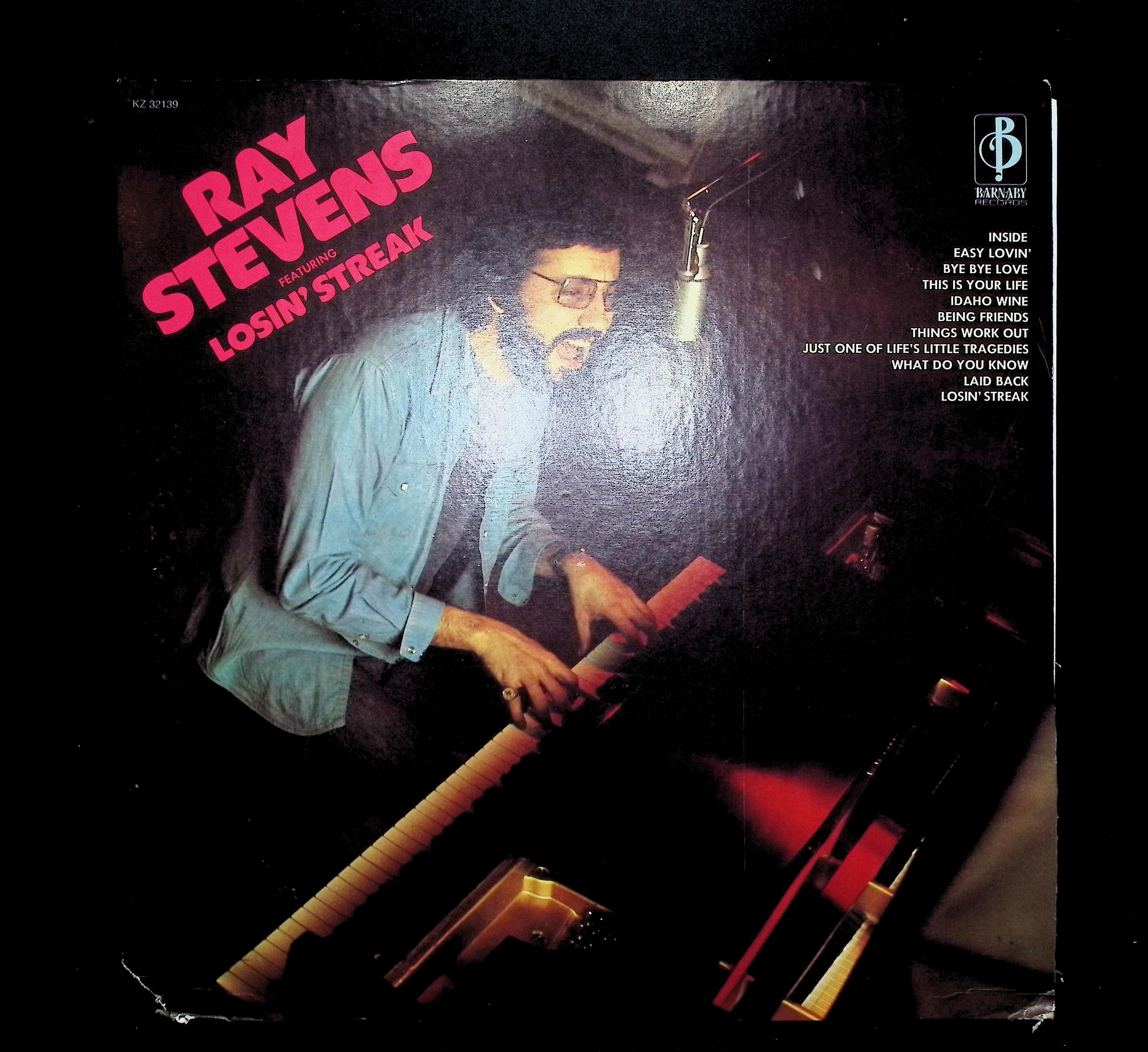 Ray Stevens Ray Stevens Featuring Losin' Streak 12" LP 1973 KZ 32139 Pop
