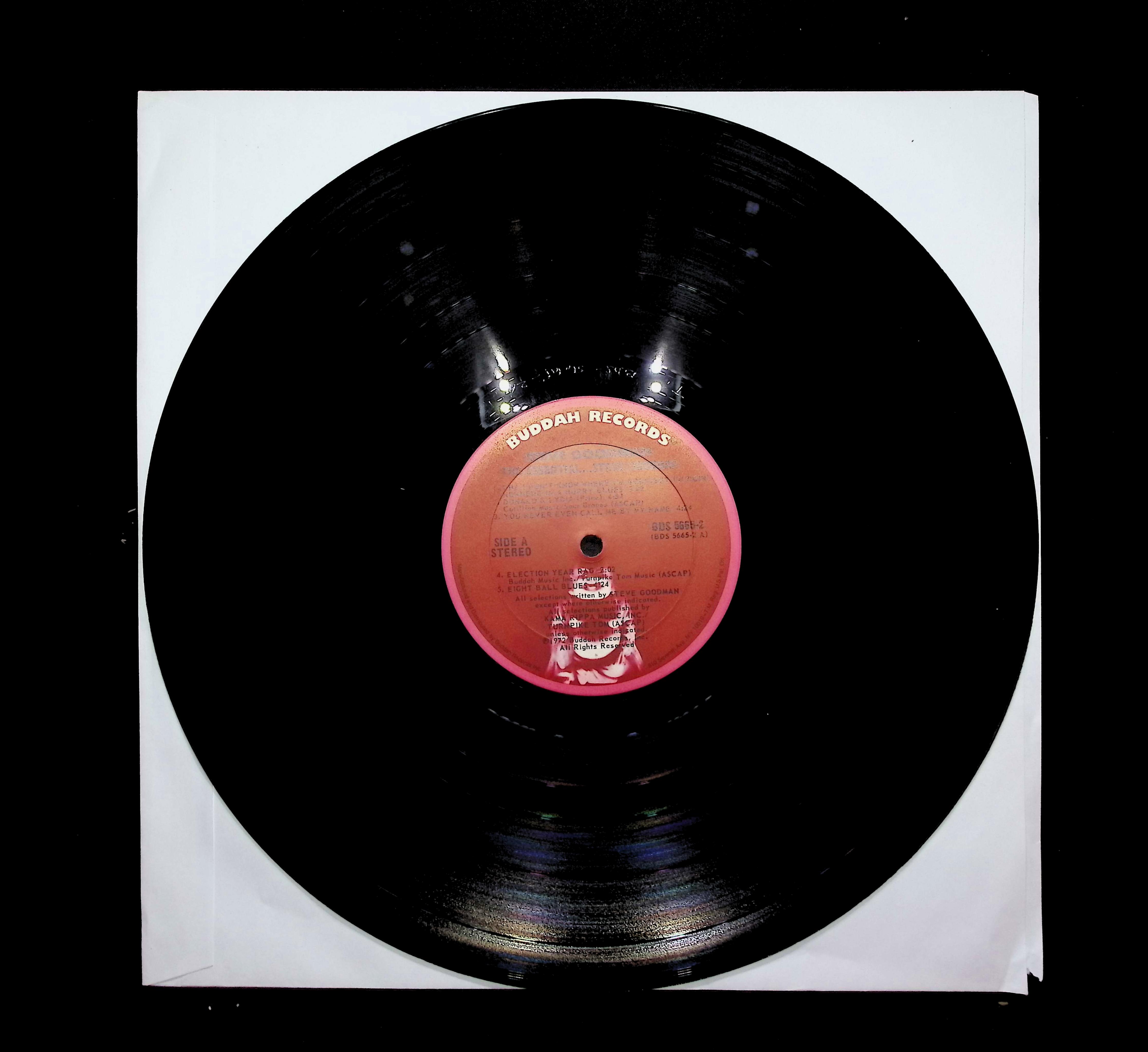 Steve Goodman The Essential...Steve Goodman 12" LP 1976 BDS 5665-2 Rock — image 3