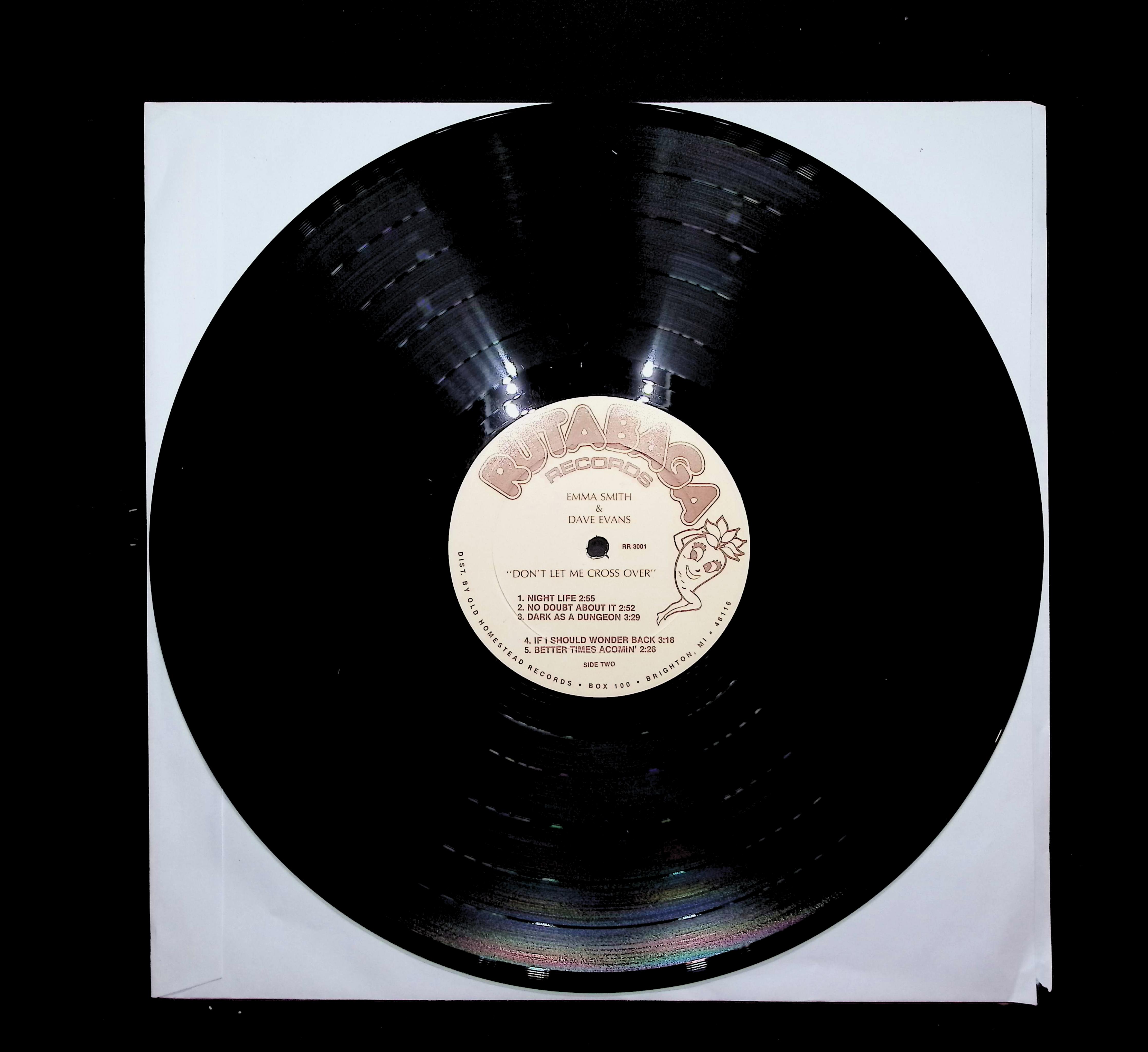 Emma Smith -Don't Let Me Cross Over 1984 LP RR-3001 	Folk, World, & Country — image 3