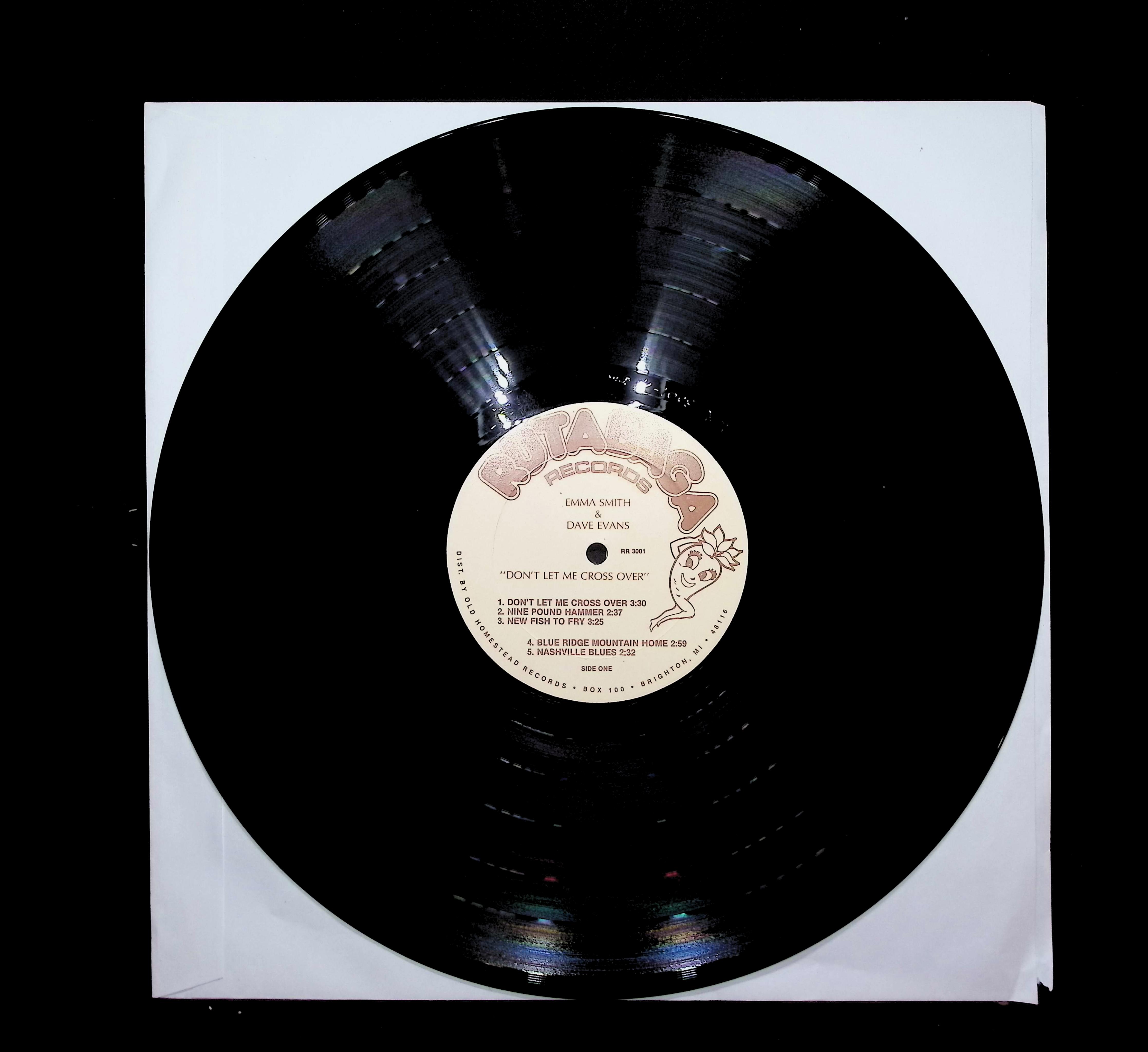 Emma Smith -Don't Let Me Cross Over 1984 LP RR-3001 	Folk, World, & Country — image 5