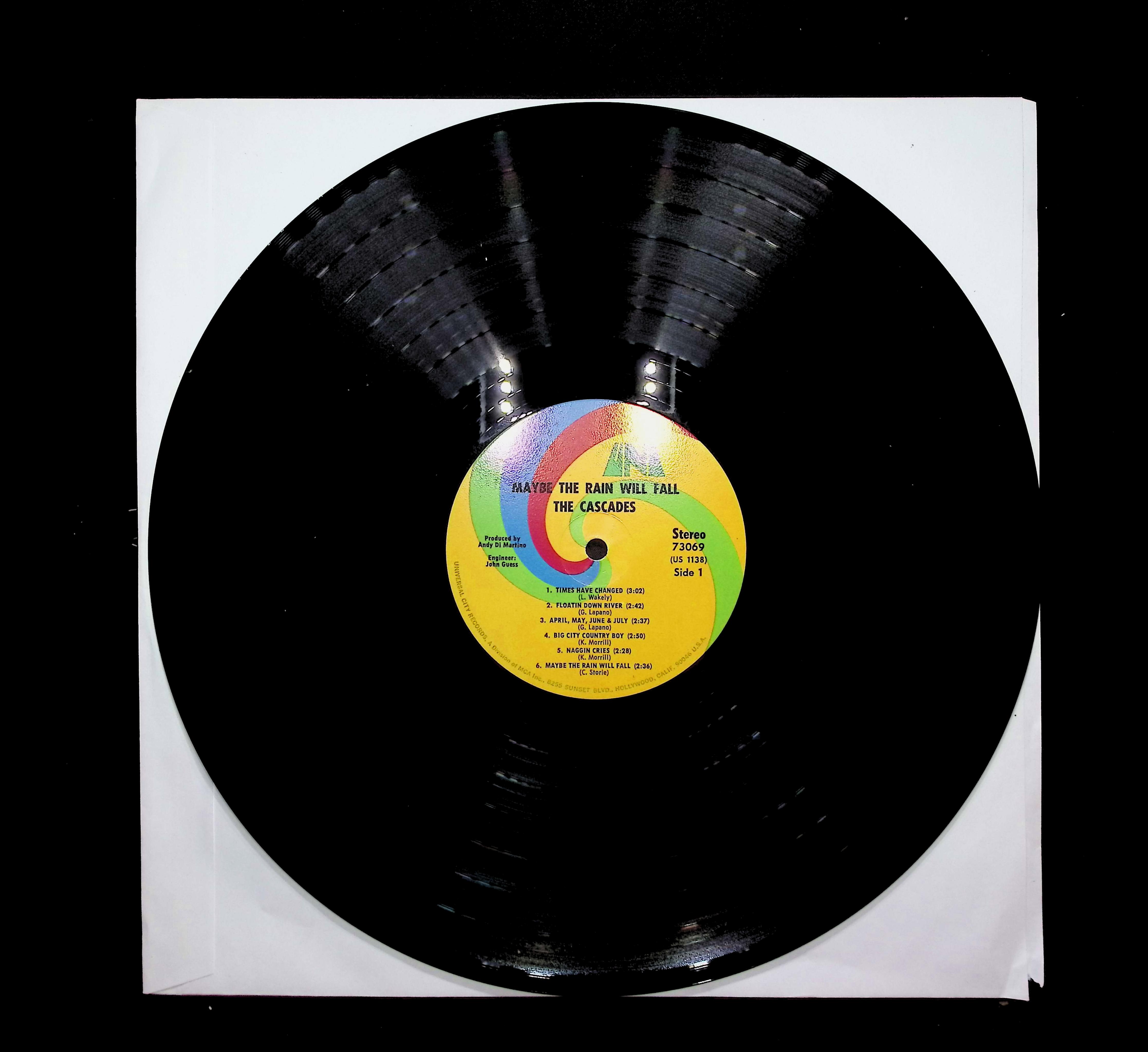 The Cascades -Maybe The Rain Will Fall 1969 LP Country Rock, Psychedelic Rock — image 5
