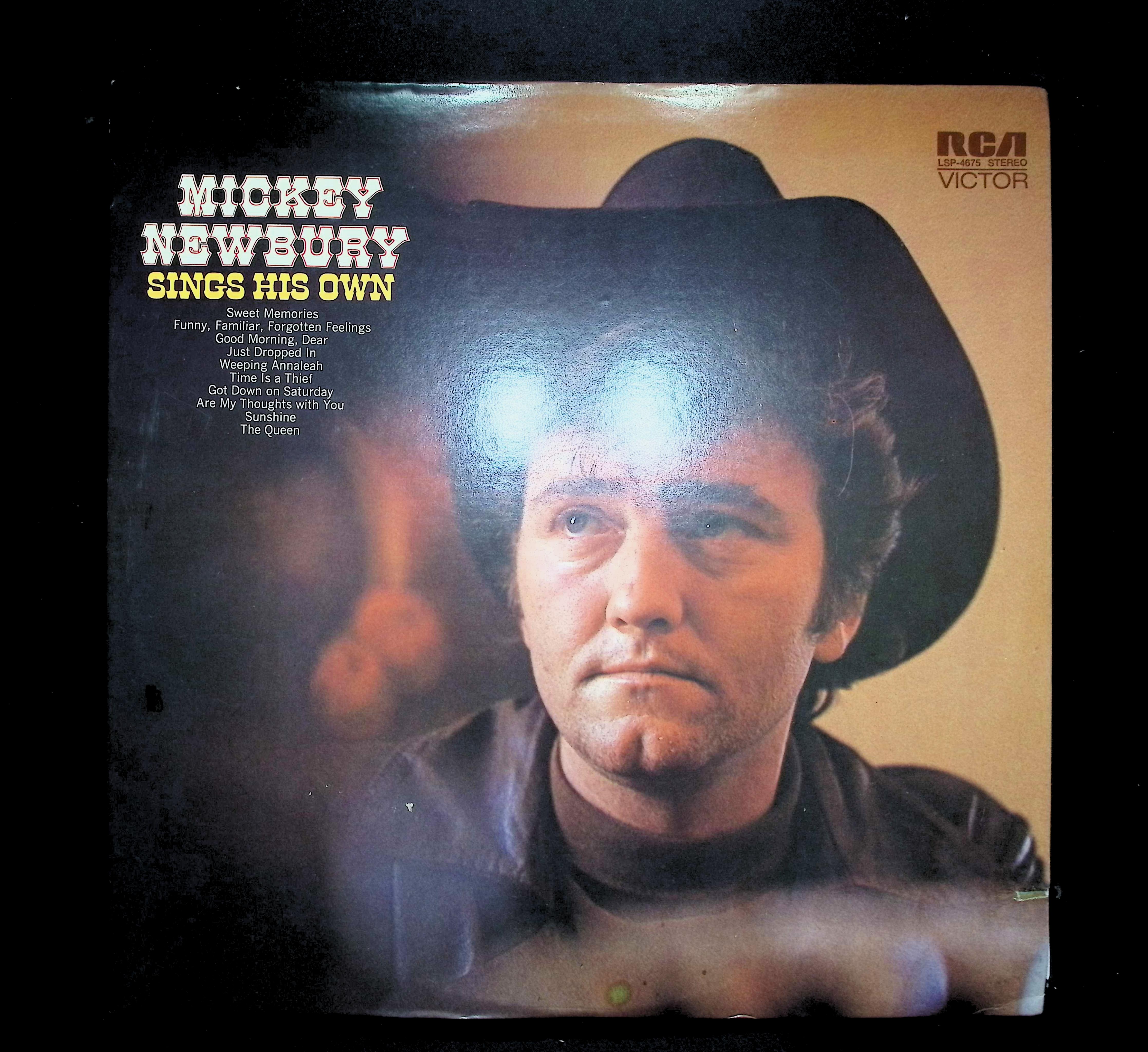 Mickey Newbury Sings His Own 1972 LP LSP-4675 Folk, World, & Country