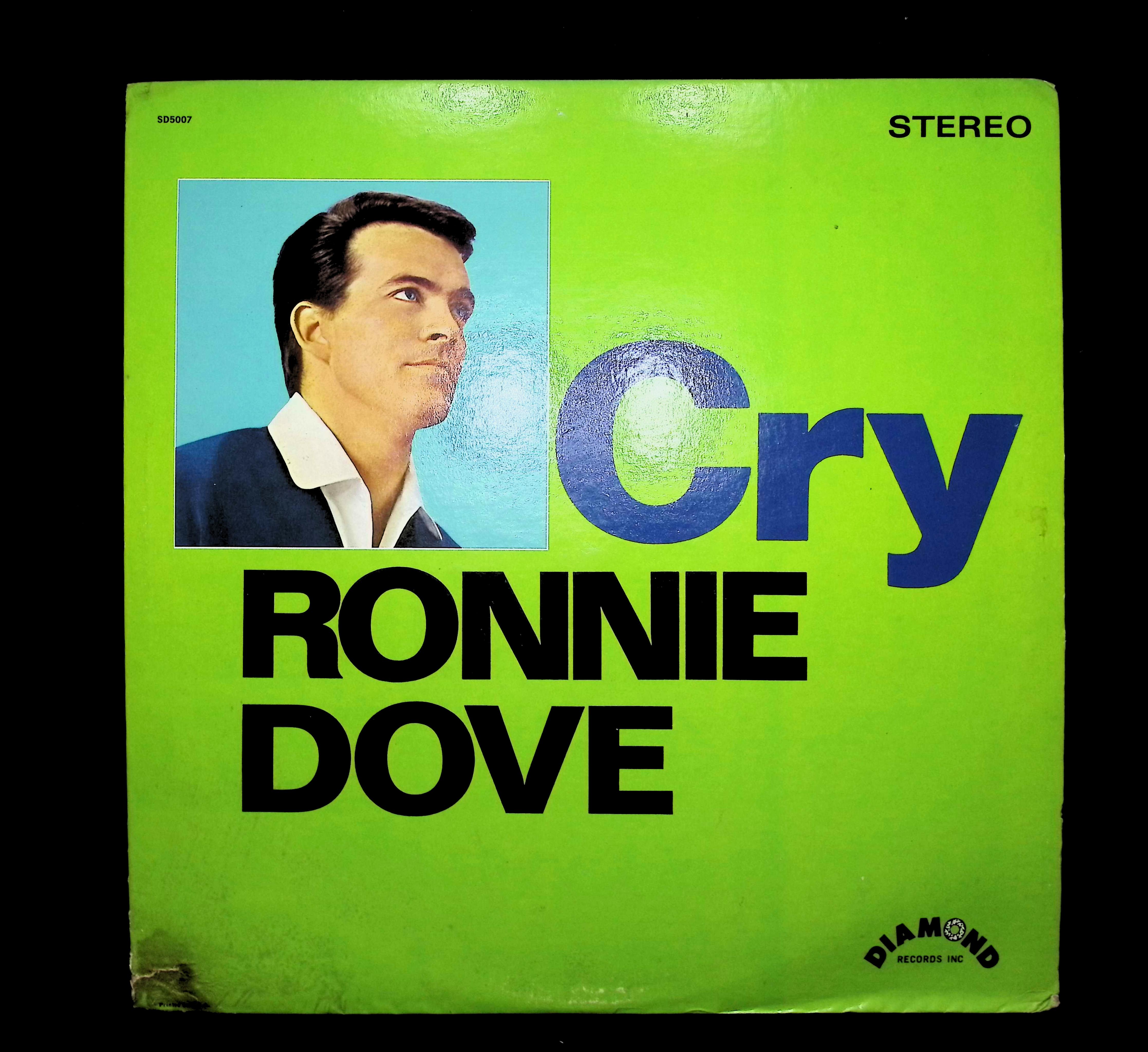 Ronnie Dove Cry 1967 LP SD-5007 Folk, World, & Country