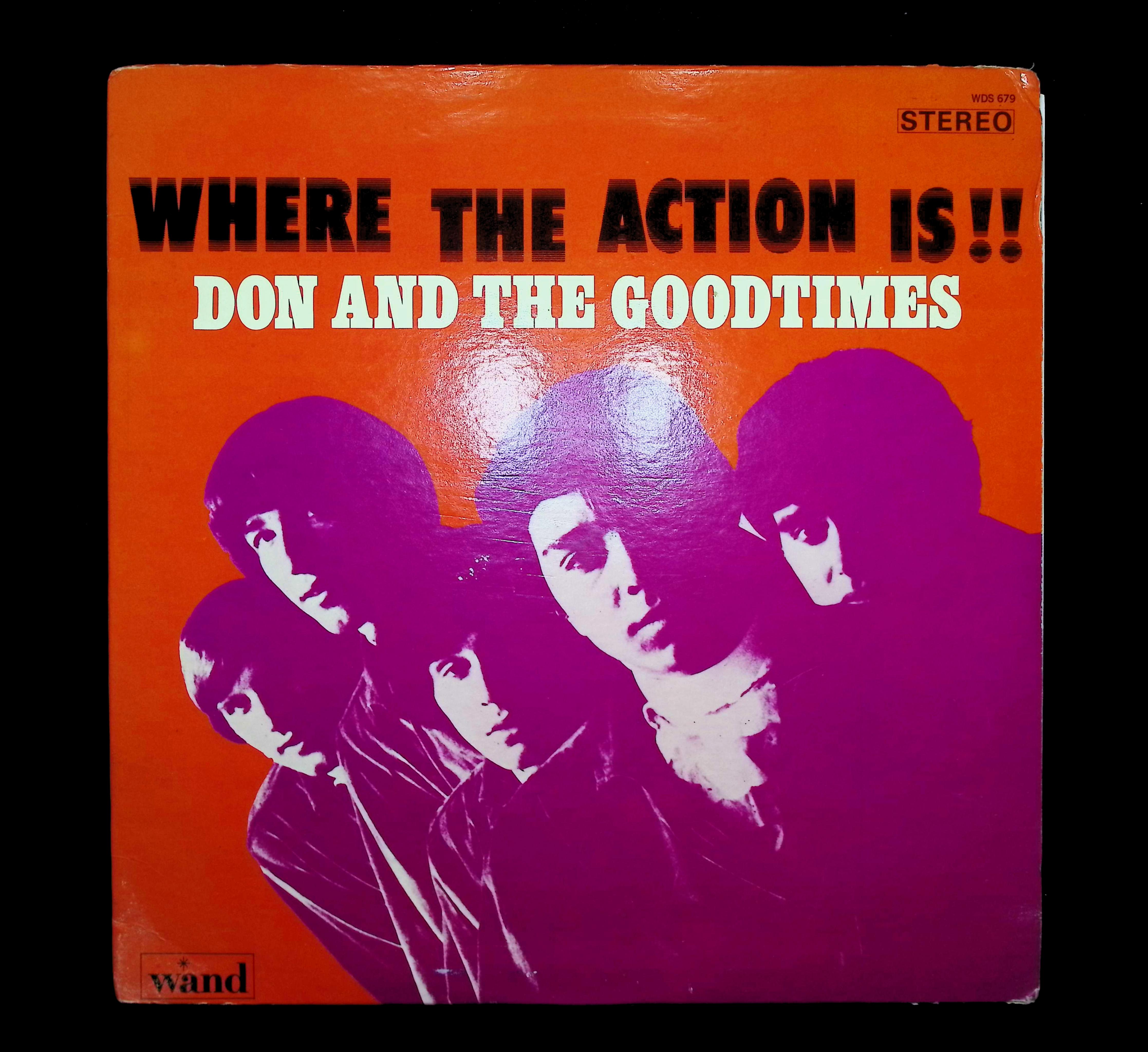 Don & The Goodtimes Where The Action Is!! 1967 LP Garage Rock