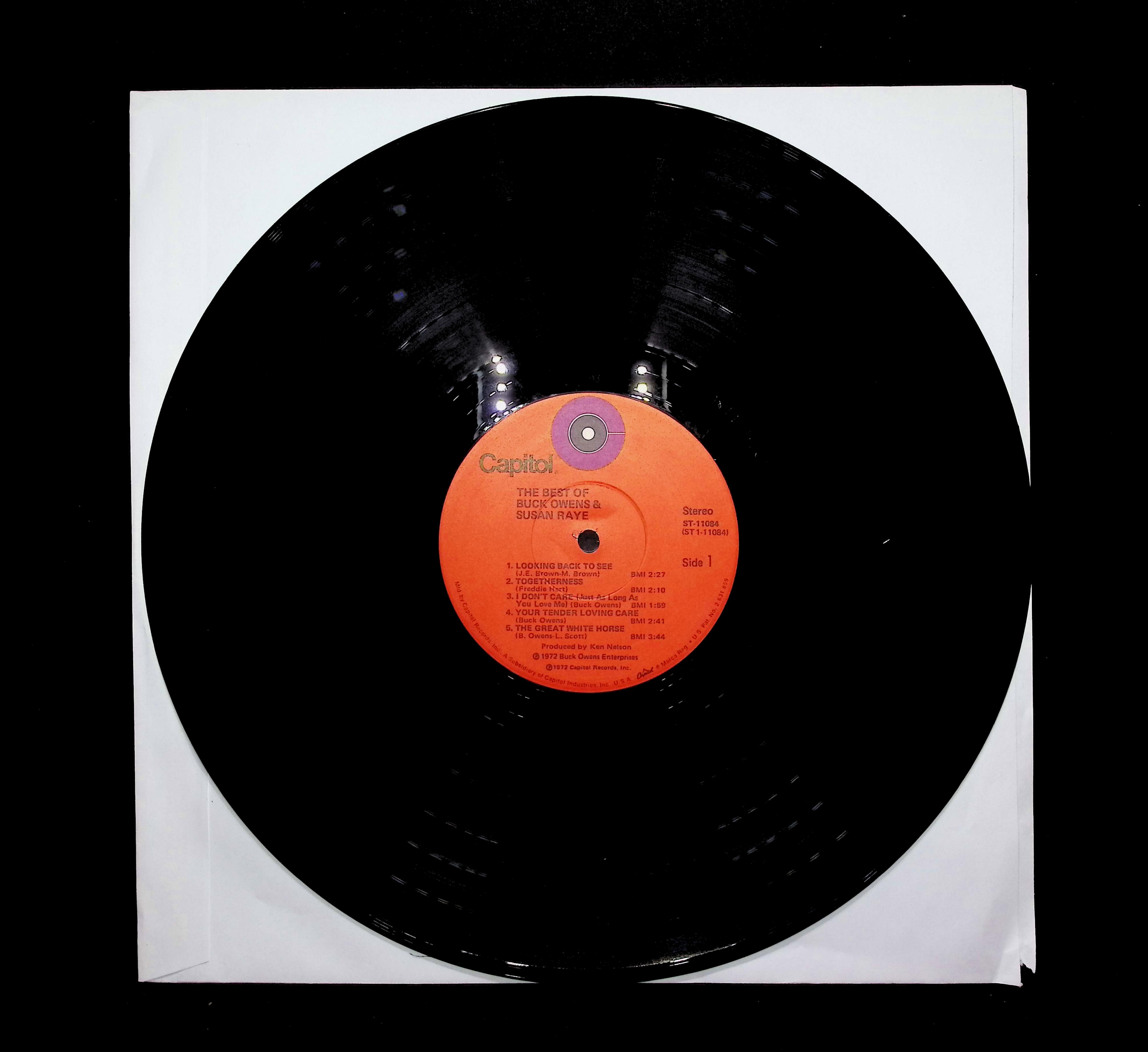 The Best Of Buck Owens & Susan Raye 1972 LP Folk, World, & Country  — image 3