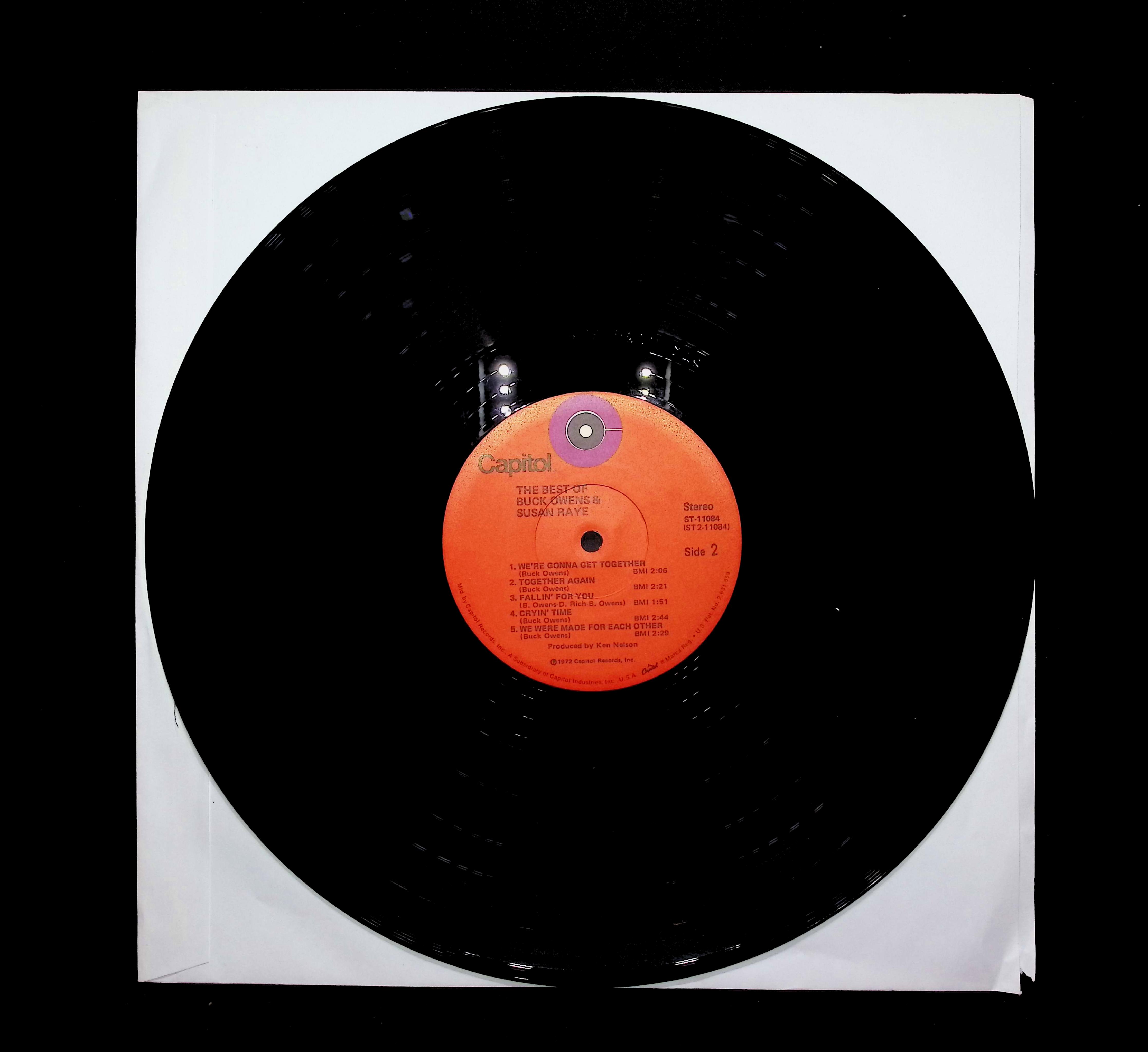 The Best Of Buck Owens & Susan Raye 1972 LP Folk, World, & Country  — image 5