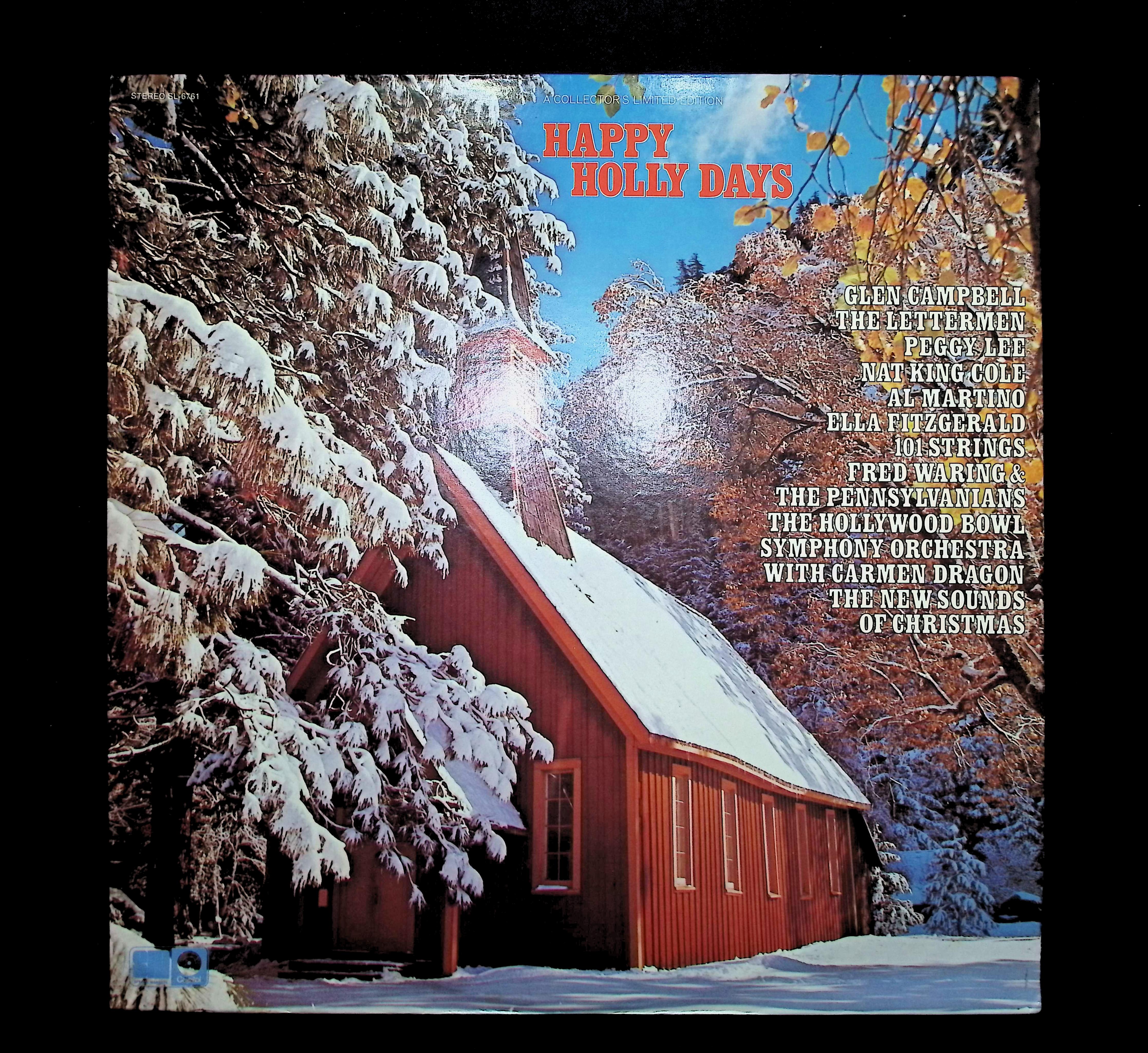 Various Artists Happy Holly Days Album 3 LP SL-6761 Pop