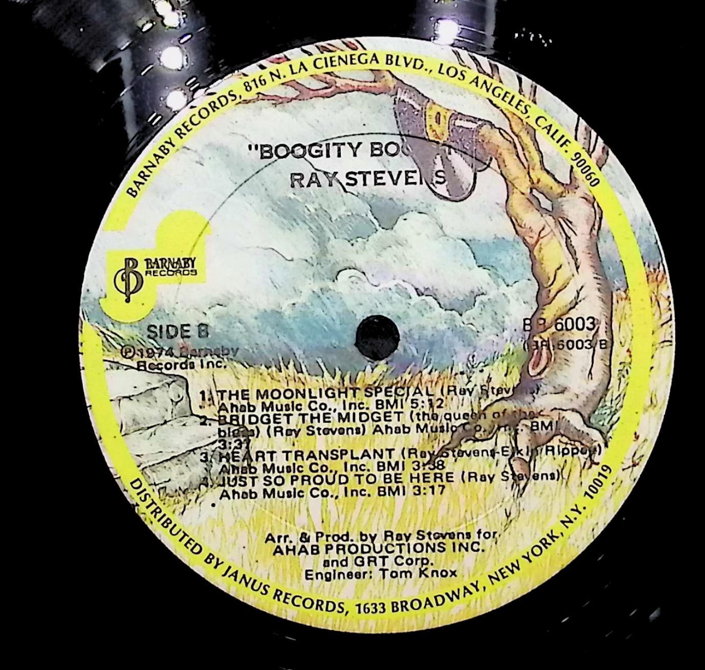 Ray Stevens Boogity Boogity 1974 LP BR 6003 	Rock, Non-Music, Folk, World, & Country  — image 2