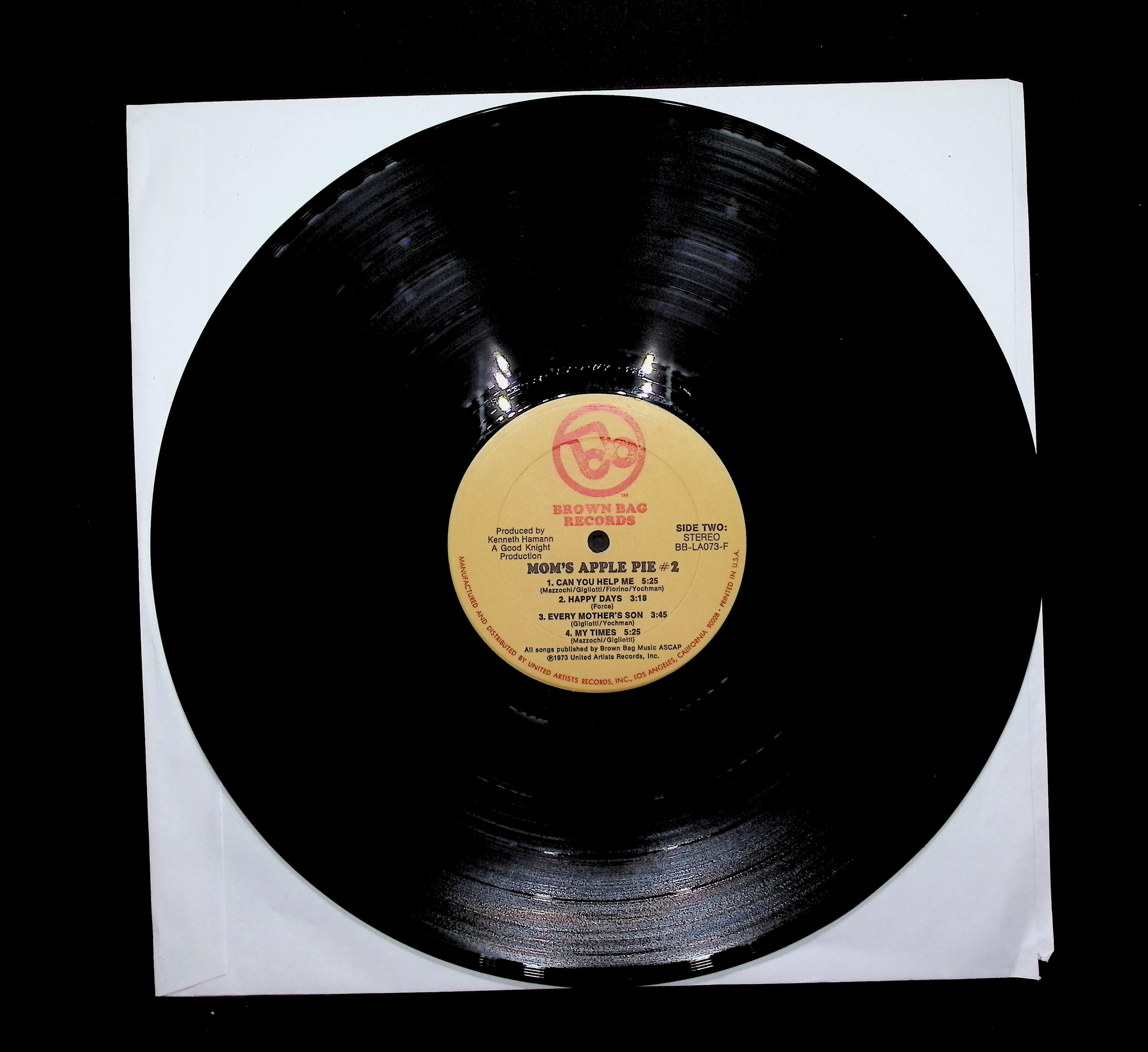 Mom's Apple Pie #2 1973 LP BB-LA073-F Rock  — image 3