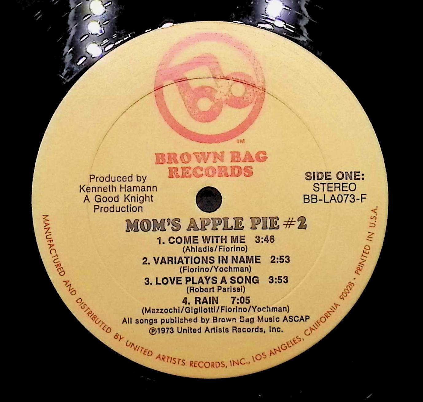 Mom's Apple Pie #2 1973 LP BB-LA073-F Rock  — image 4