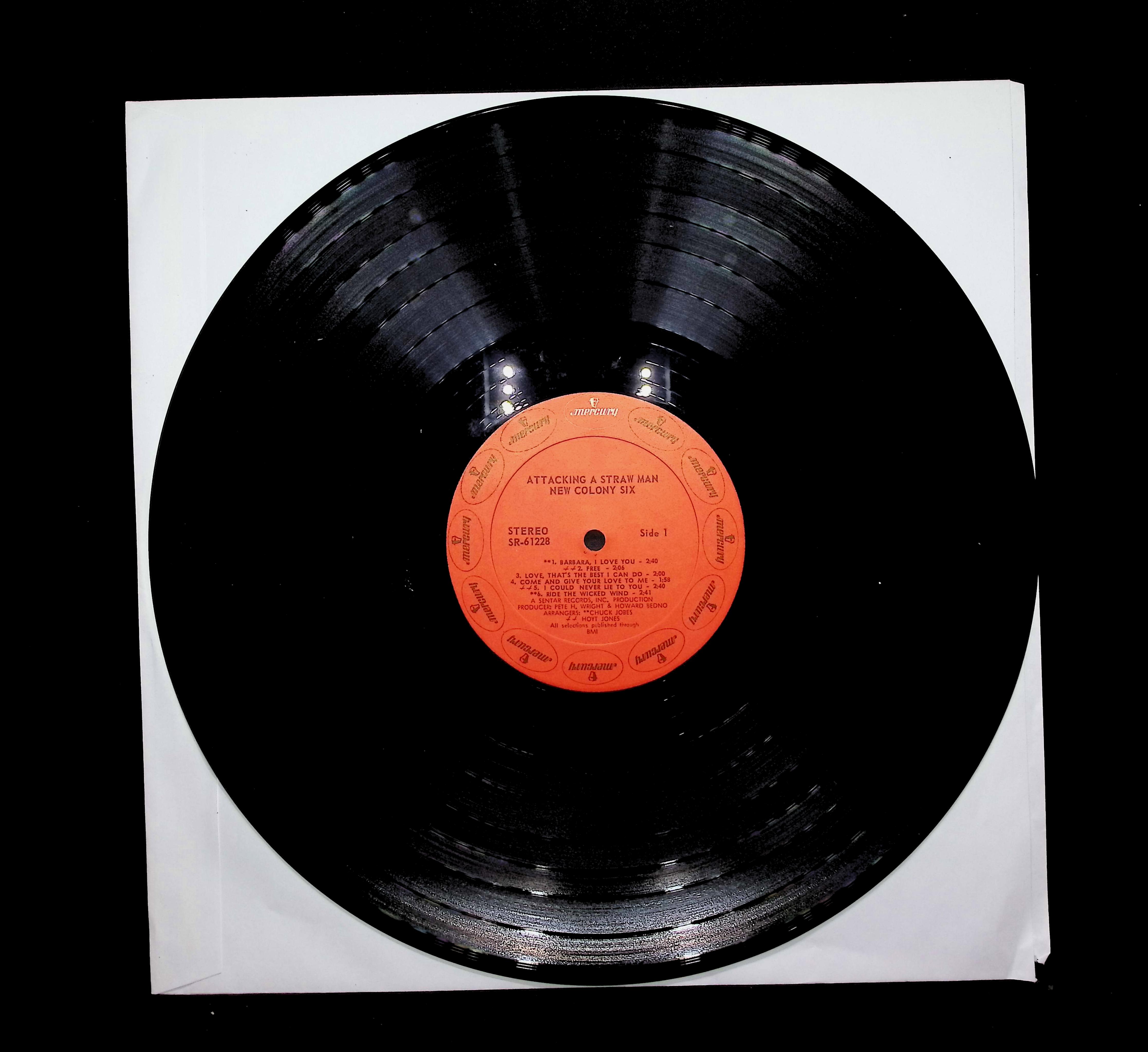 The New Colony Six Attacking A Straw Man 1969 LP Psychedelic Rock  — image 3