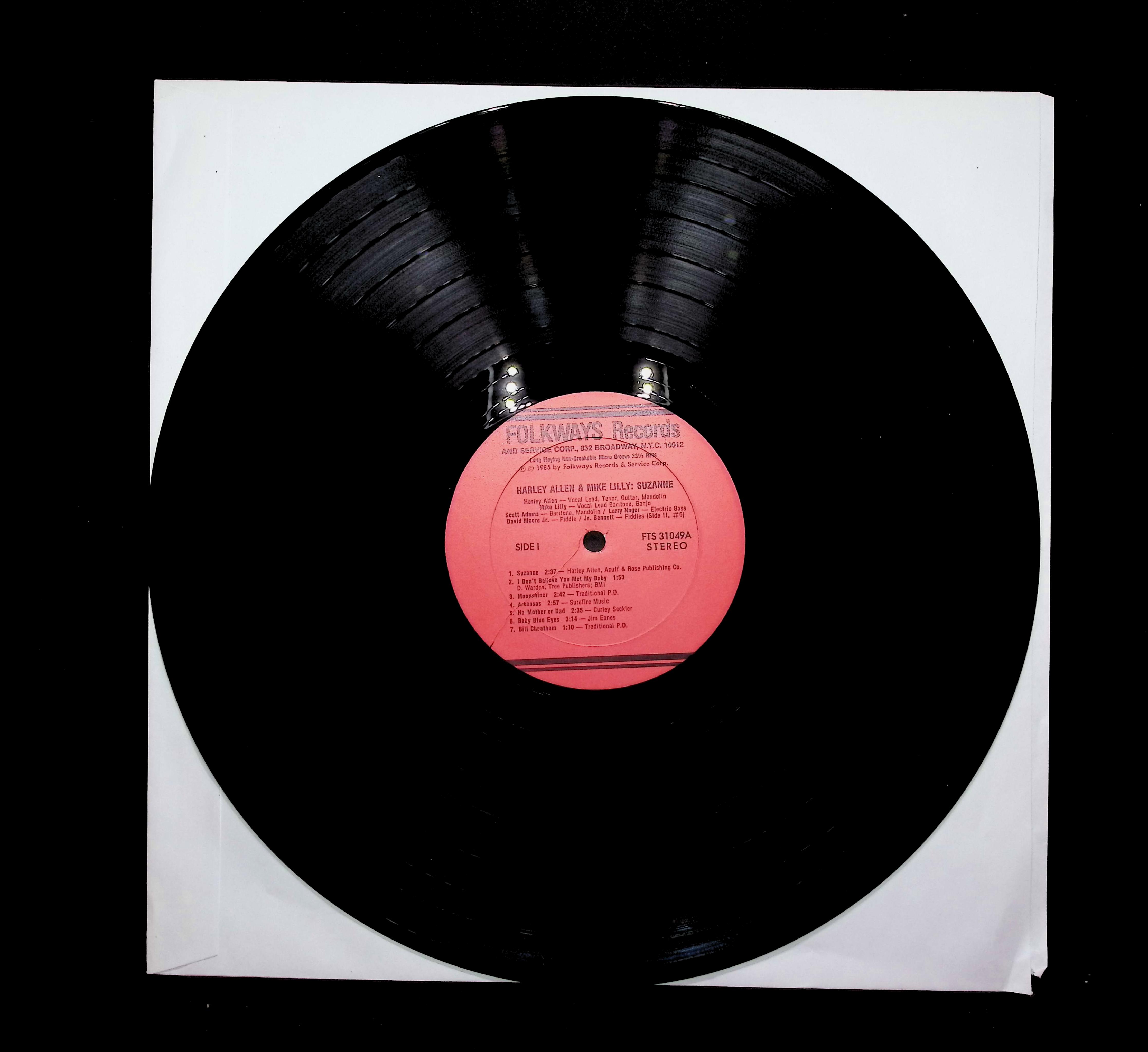 Harley Allen & Mike Lilly Harley Allen & Mike Lilly Suzanne 1985 LP FTS 31049 Fo — image 5