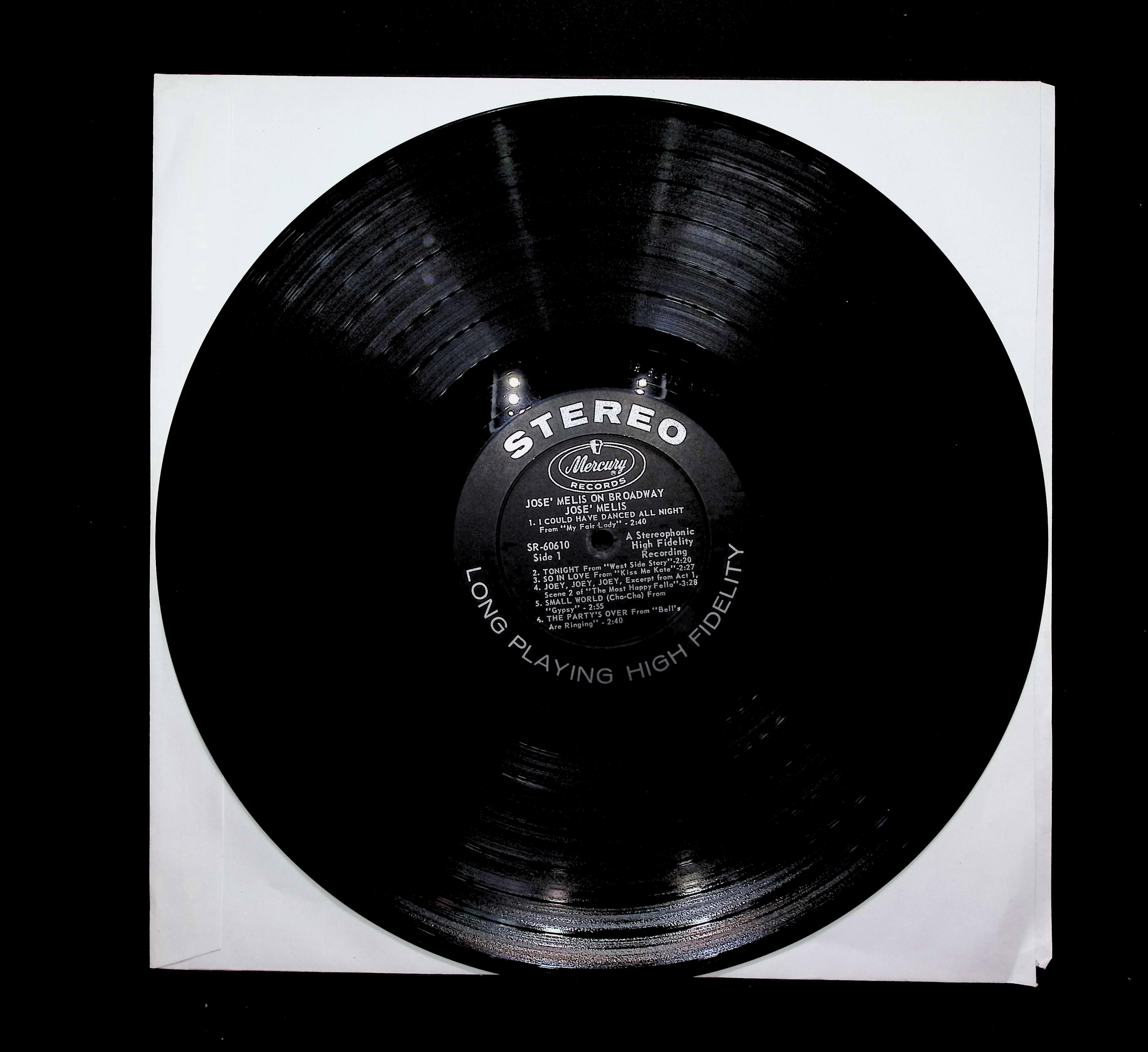 Jose Melis On Broadway 1961 LP SR 60610 Jazz — image 3