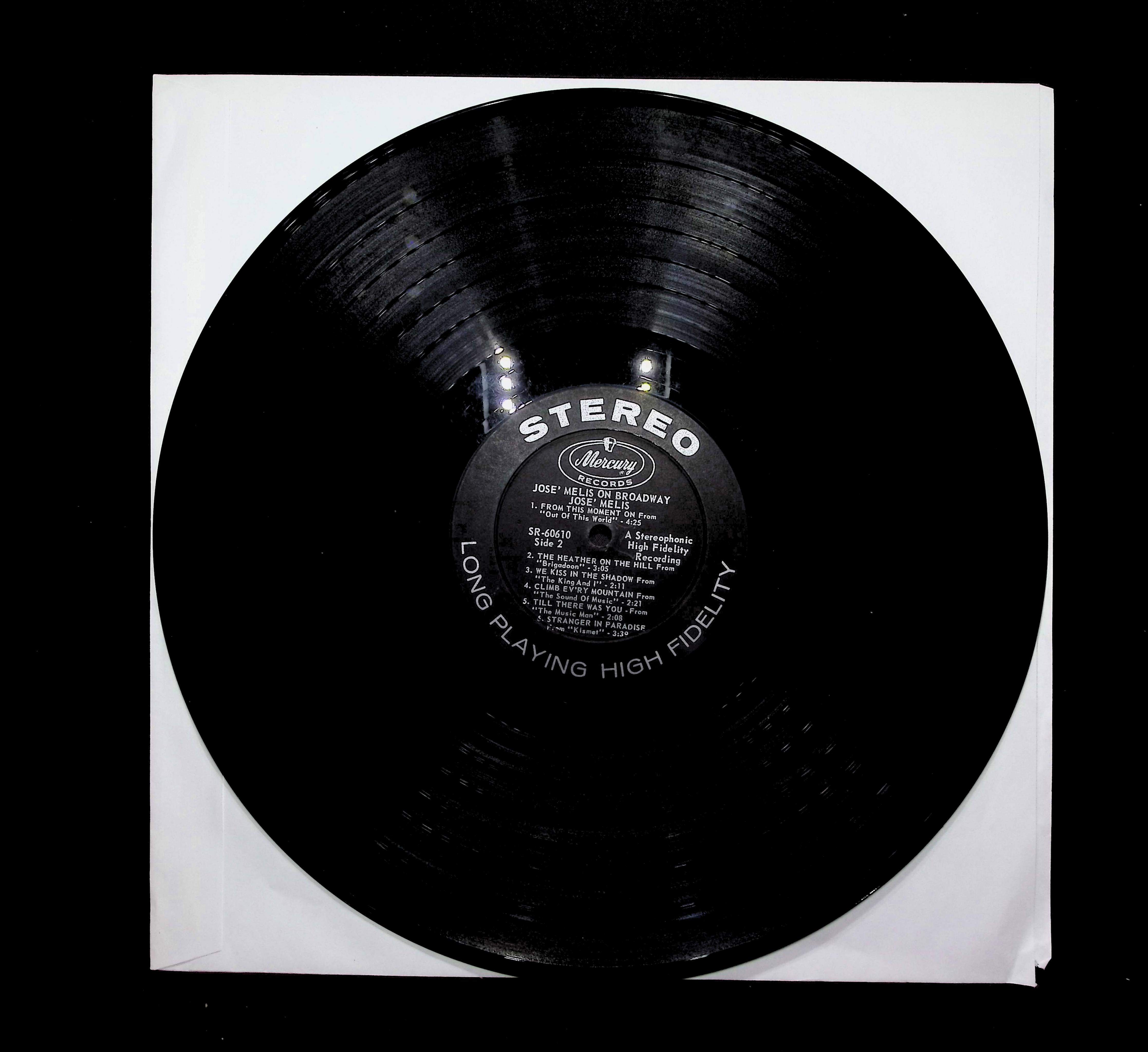Jose Melis On Broadway 1961 LP SR 60610 Jazz — image 5