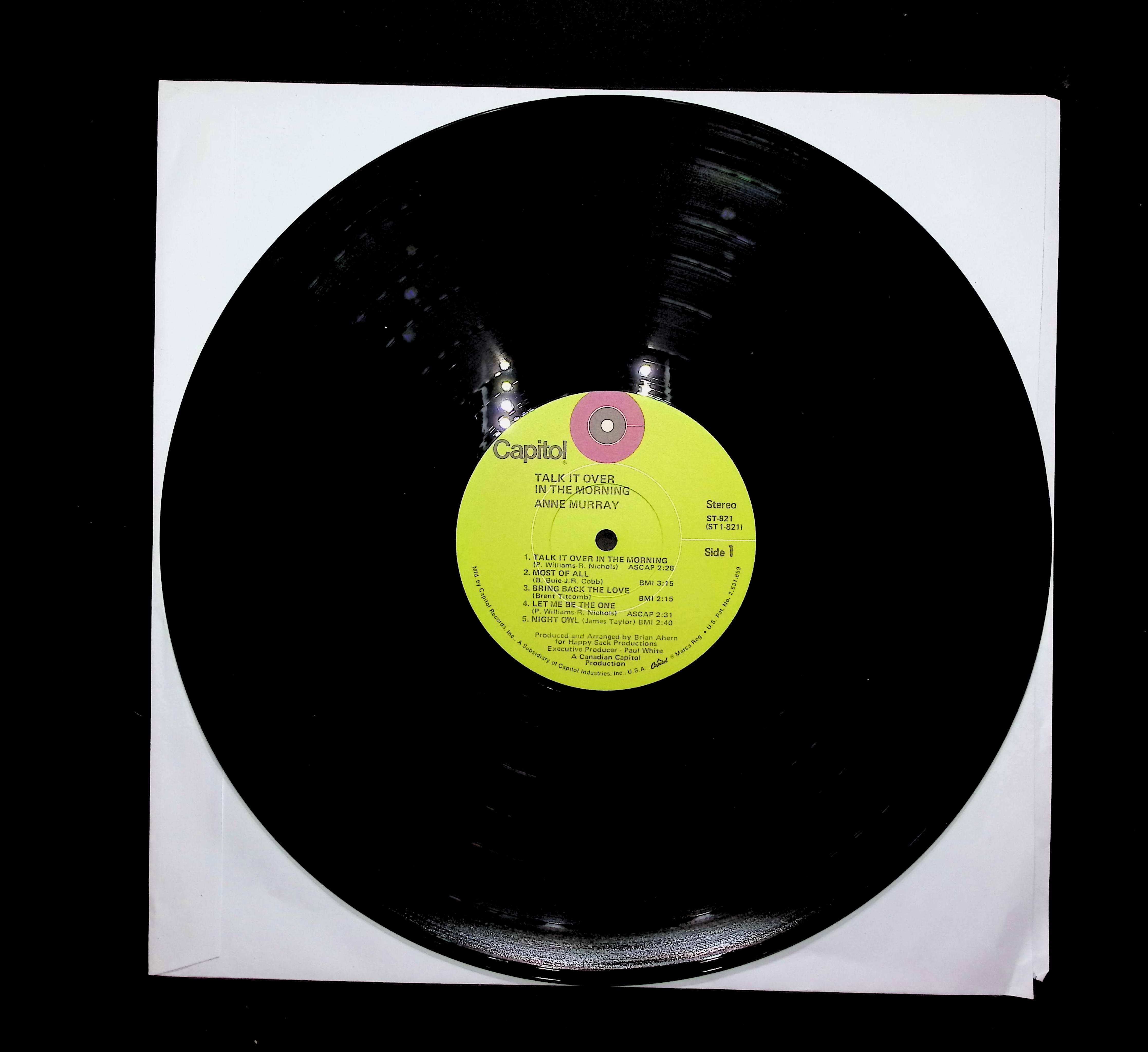 Anne Murray Talk It Over In The Morning 1971 LP  Folk, World, & Country  — image 5