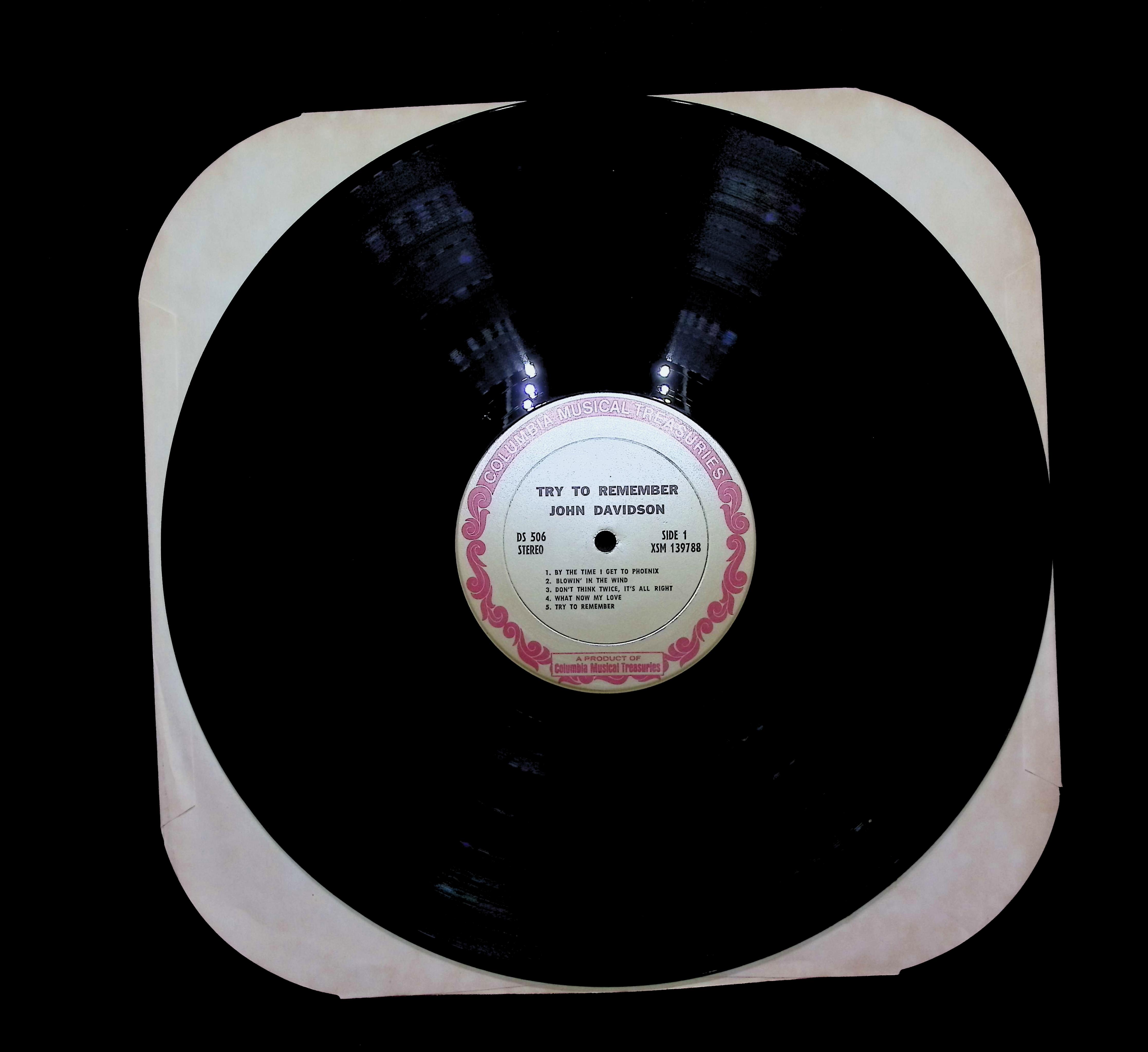 John Davidson Try To Remember 12" LP 1969 DS 506 Pop — image 5