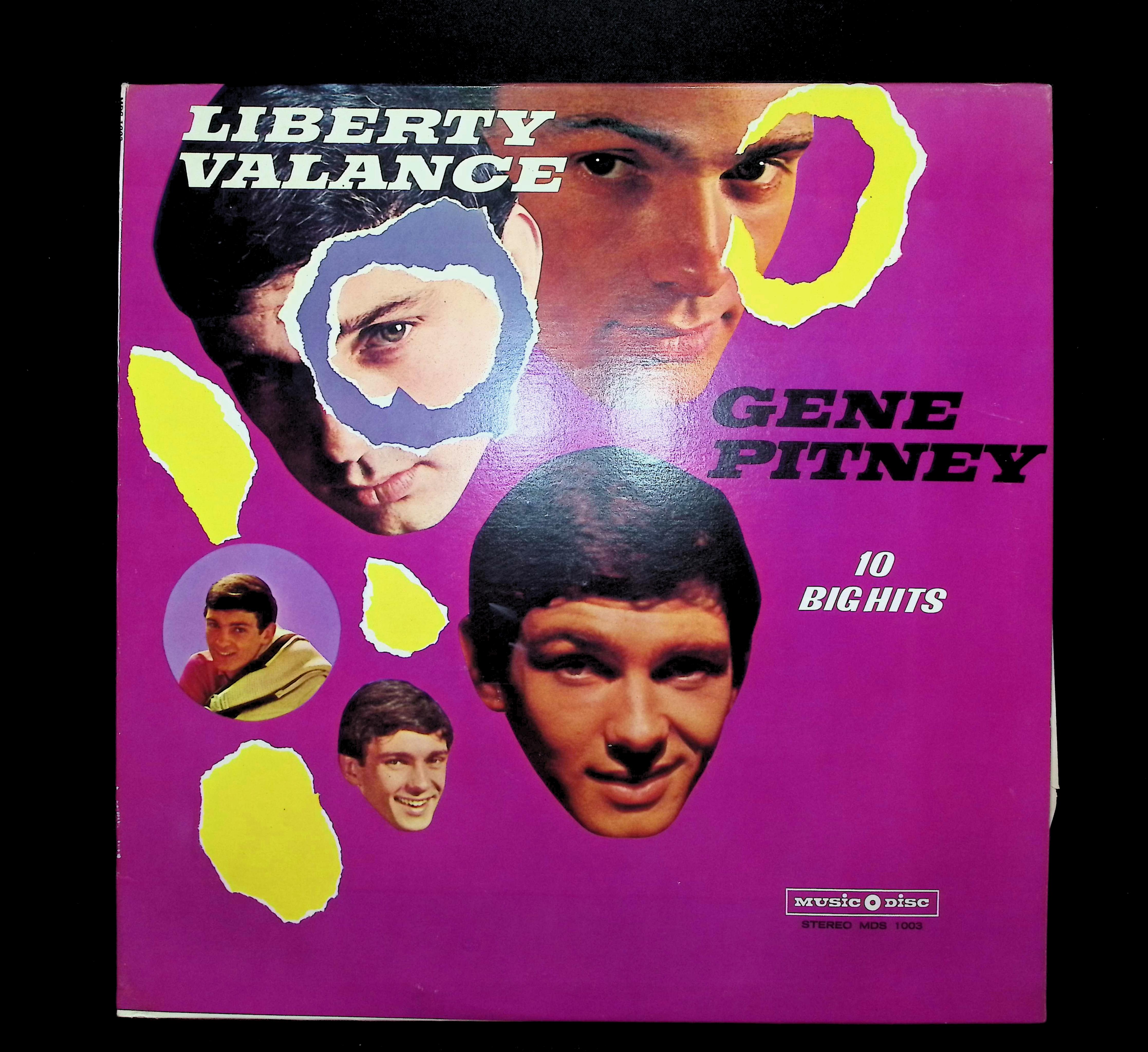 Gene Pitney Liberty Valance 12" LP 1969 MDS 1003 Rock