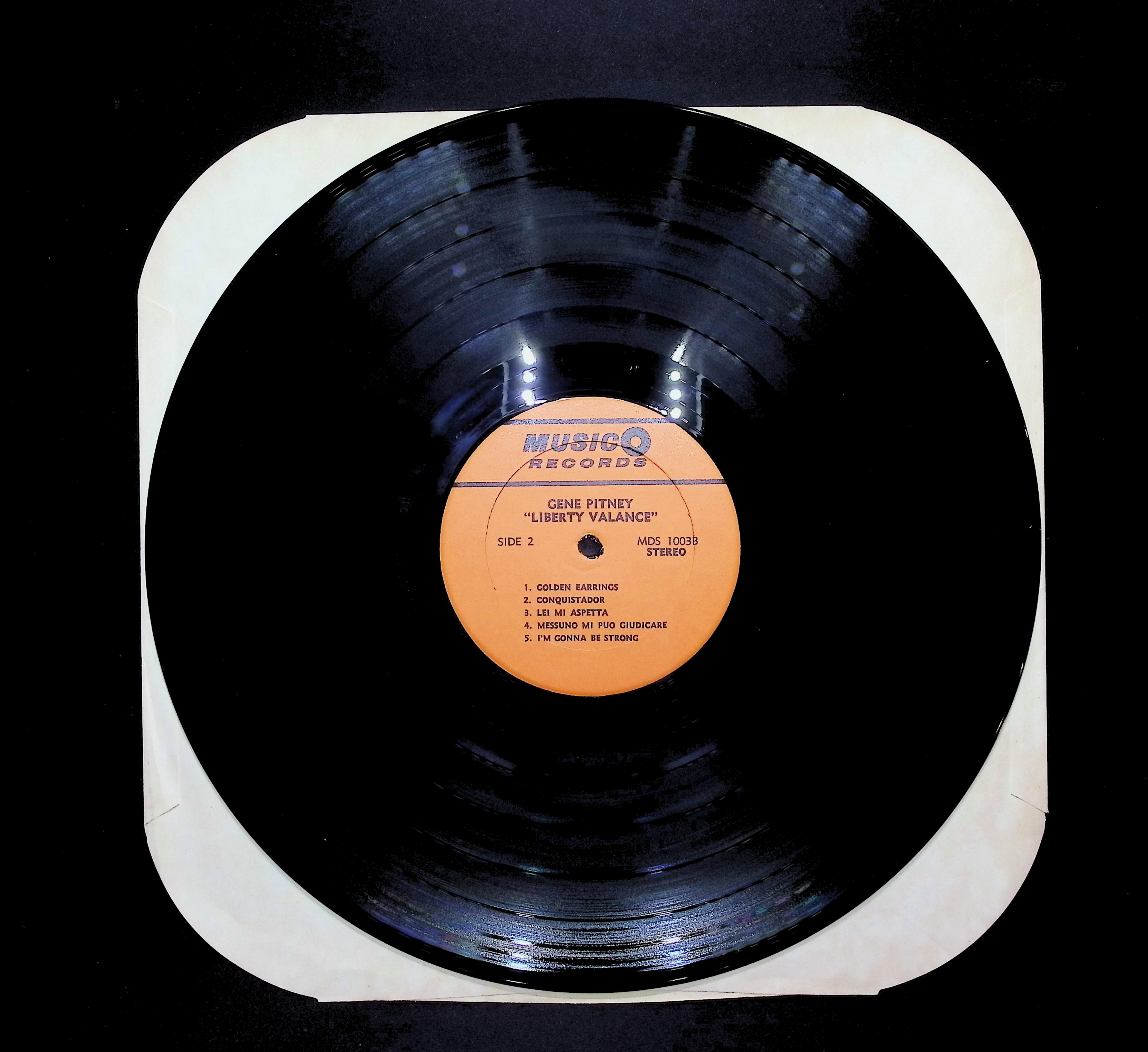 Gene Pitney Liberty Valance 12" LP 1969 MDS 1003 Rock — image 5