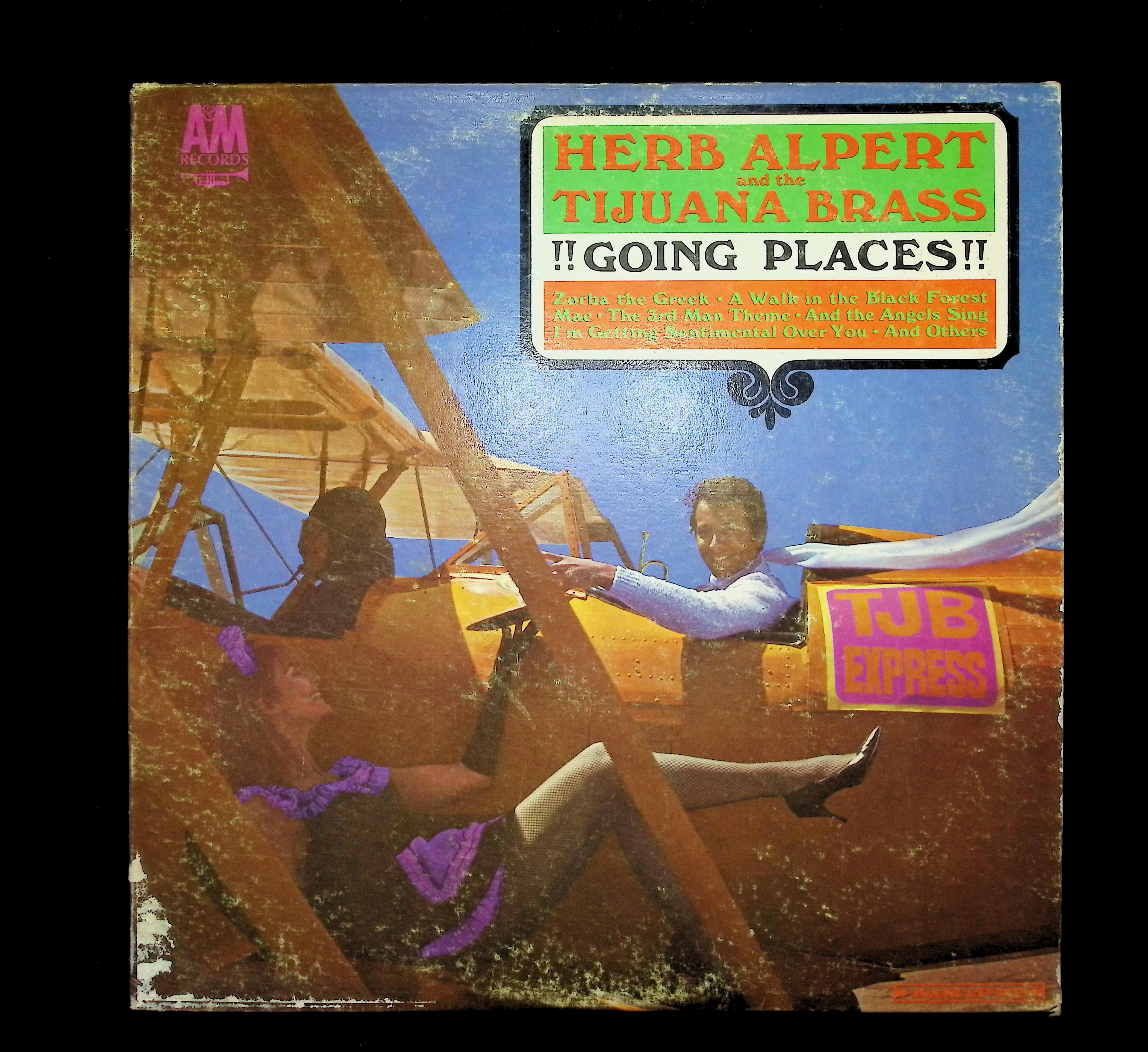 Herb Alpert & The Tijuana Brass !!Going Places!! 12" LP 0 A&M Records Jazz