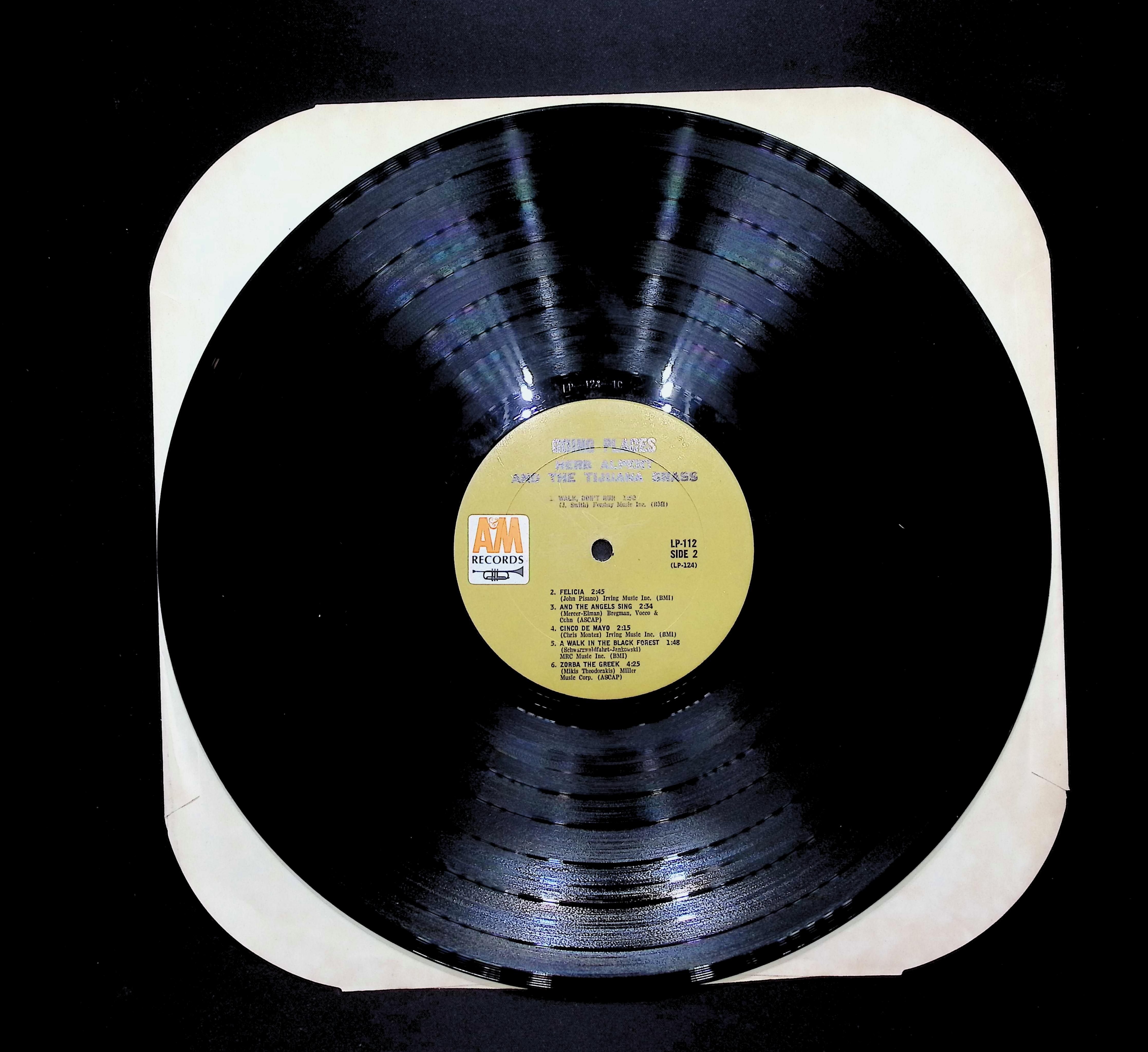 Herb Alpert & The Tijuana Brass !!Going Places!! 12" LP 0 A&M Records Jazz — image 5