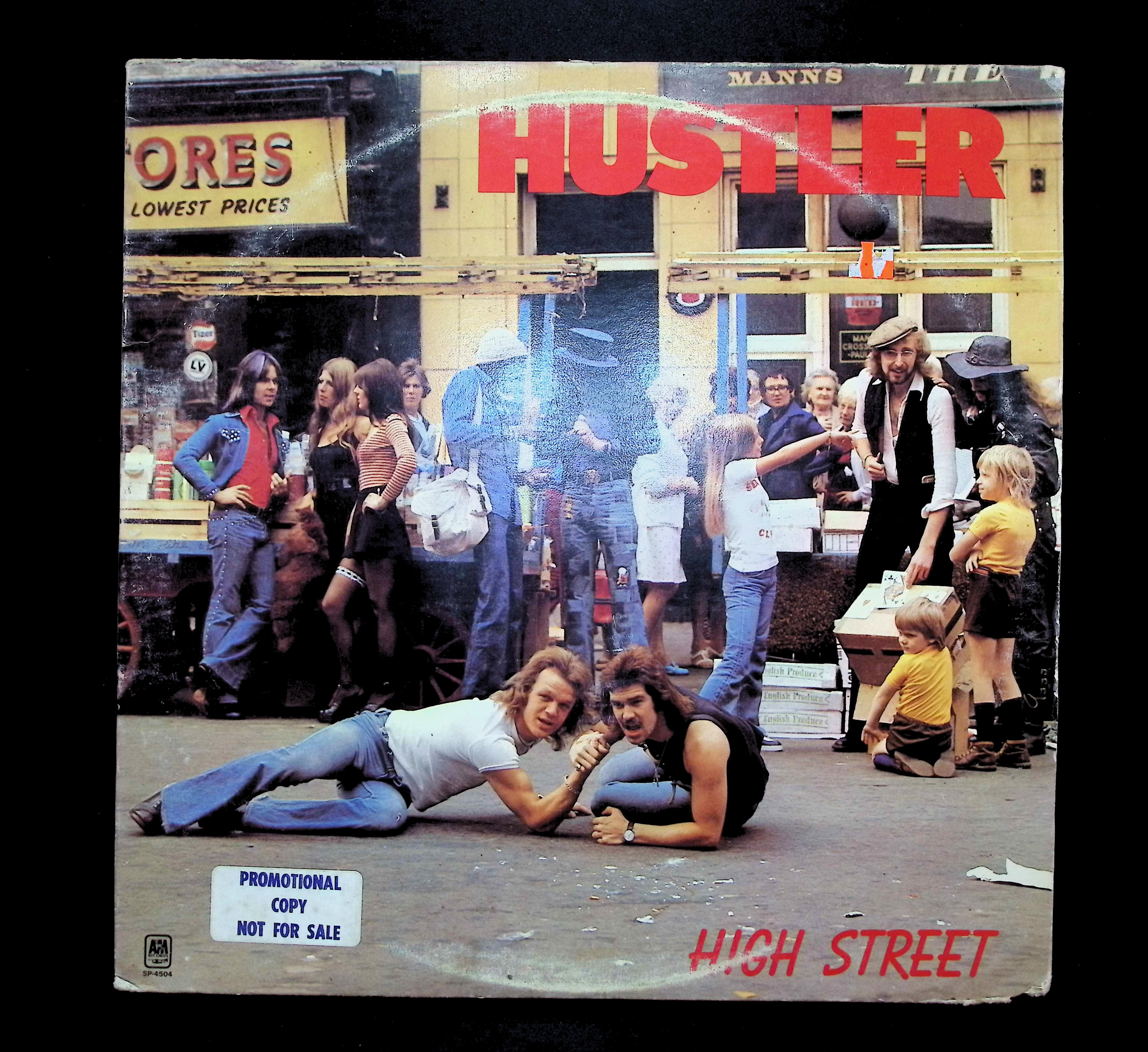Hustler High Street 12" LP 1974 SP-4504 Rock