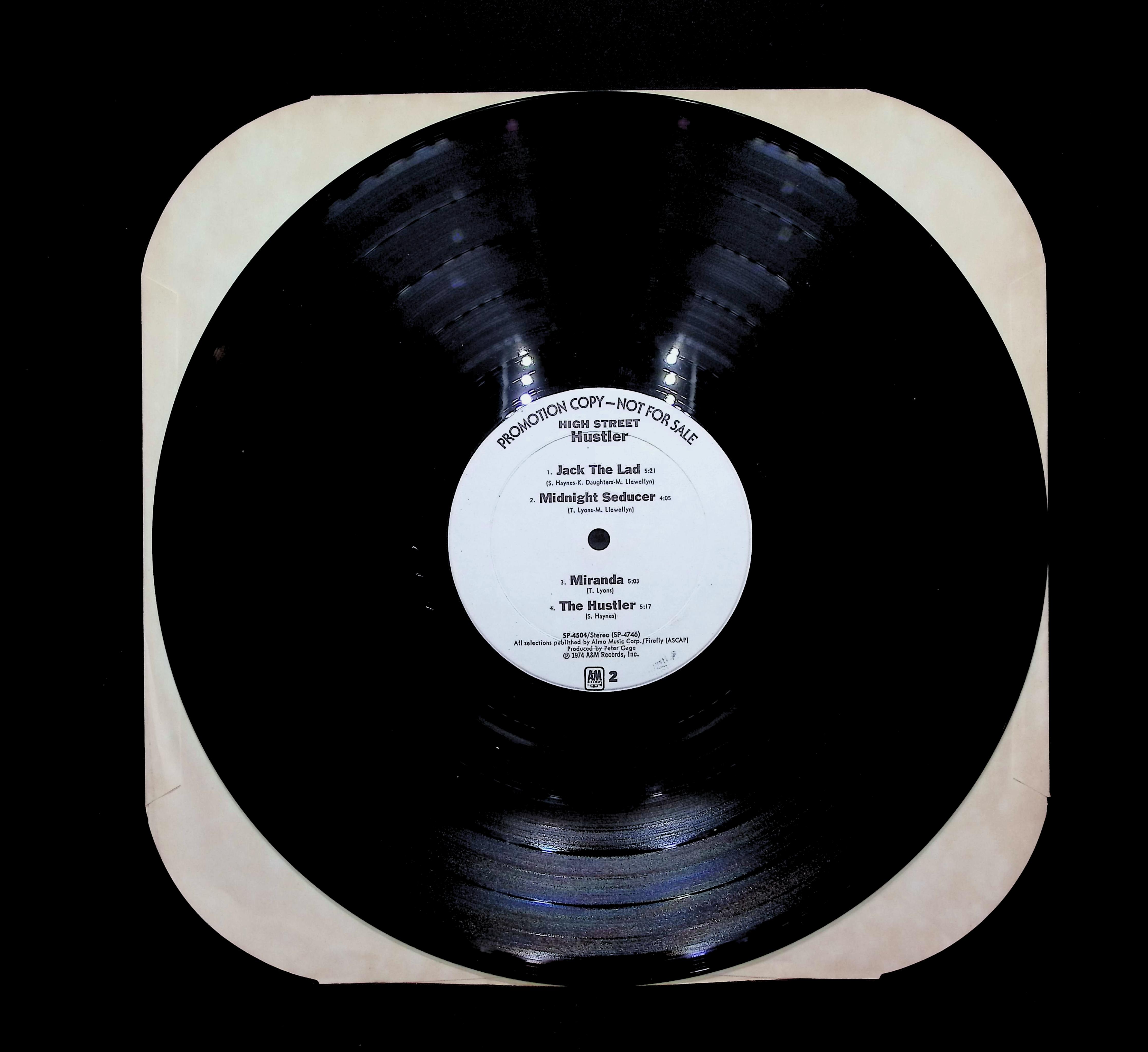 Hustler High Street 12" LP 1974 SP-4504 Rock — image 3
