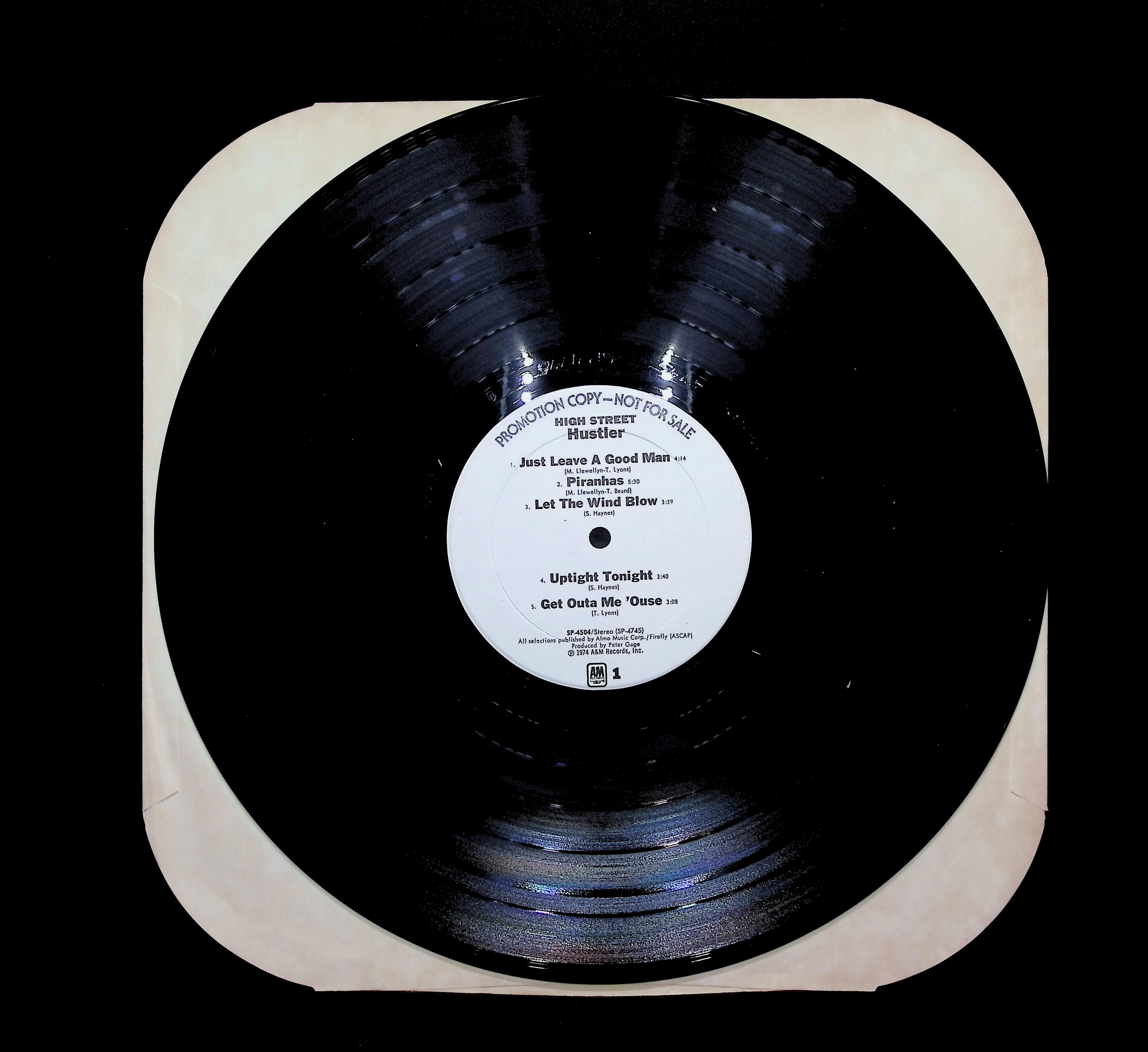 Hustler High Street 12" LP 1974 SP-4504 Rock — image 5