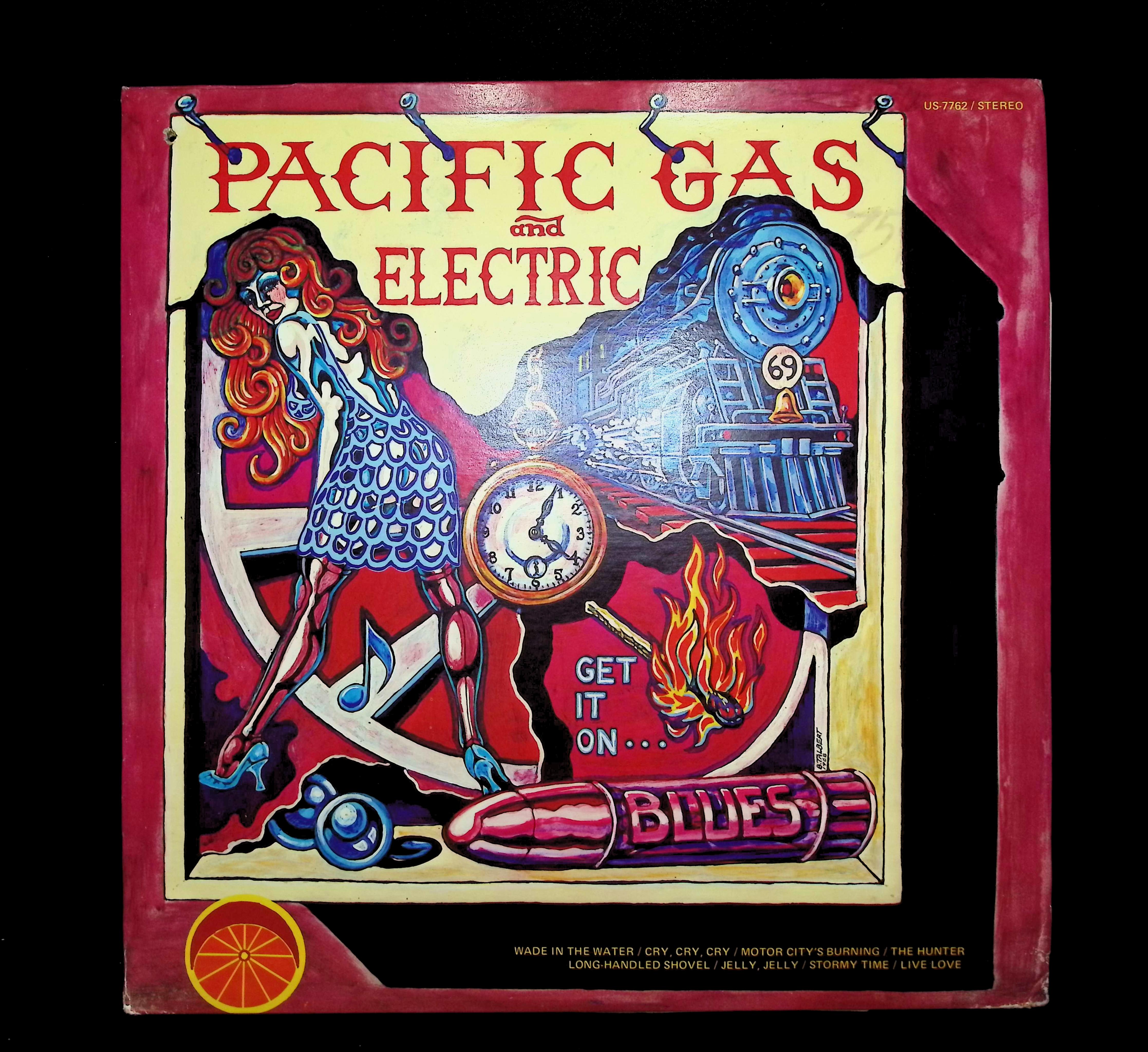 Pacific Gas & Electric Get It On 12" LP 0 United (9) Rock