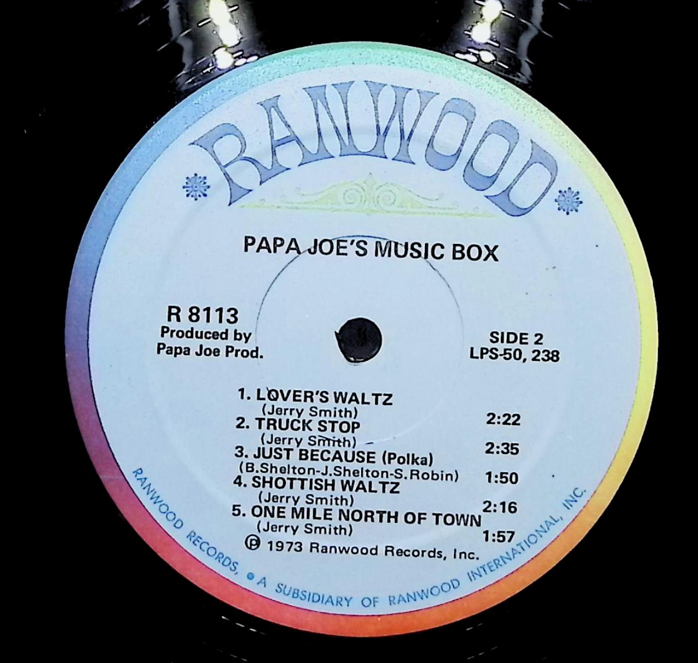Papa Joe's Music Box Papa Joe's Music Box 12" LP 1973 R-8113 Jazz — image 2