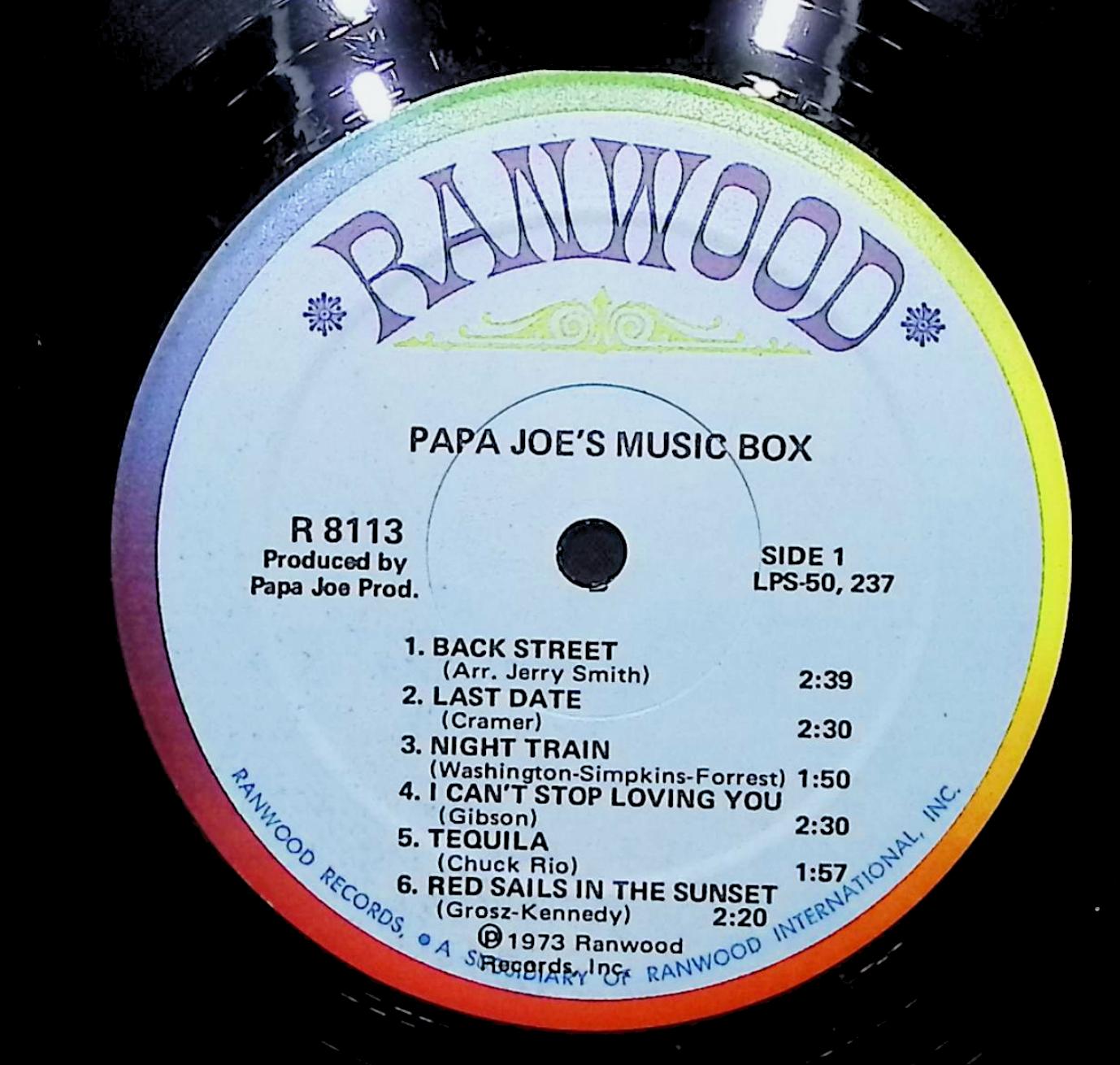 Papa Joe's Music Box Papa Joe's Music Box 12" LP 1973 R-8113 Jazz — image 4