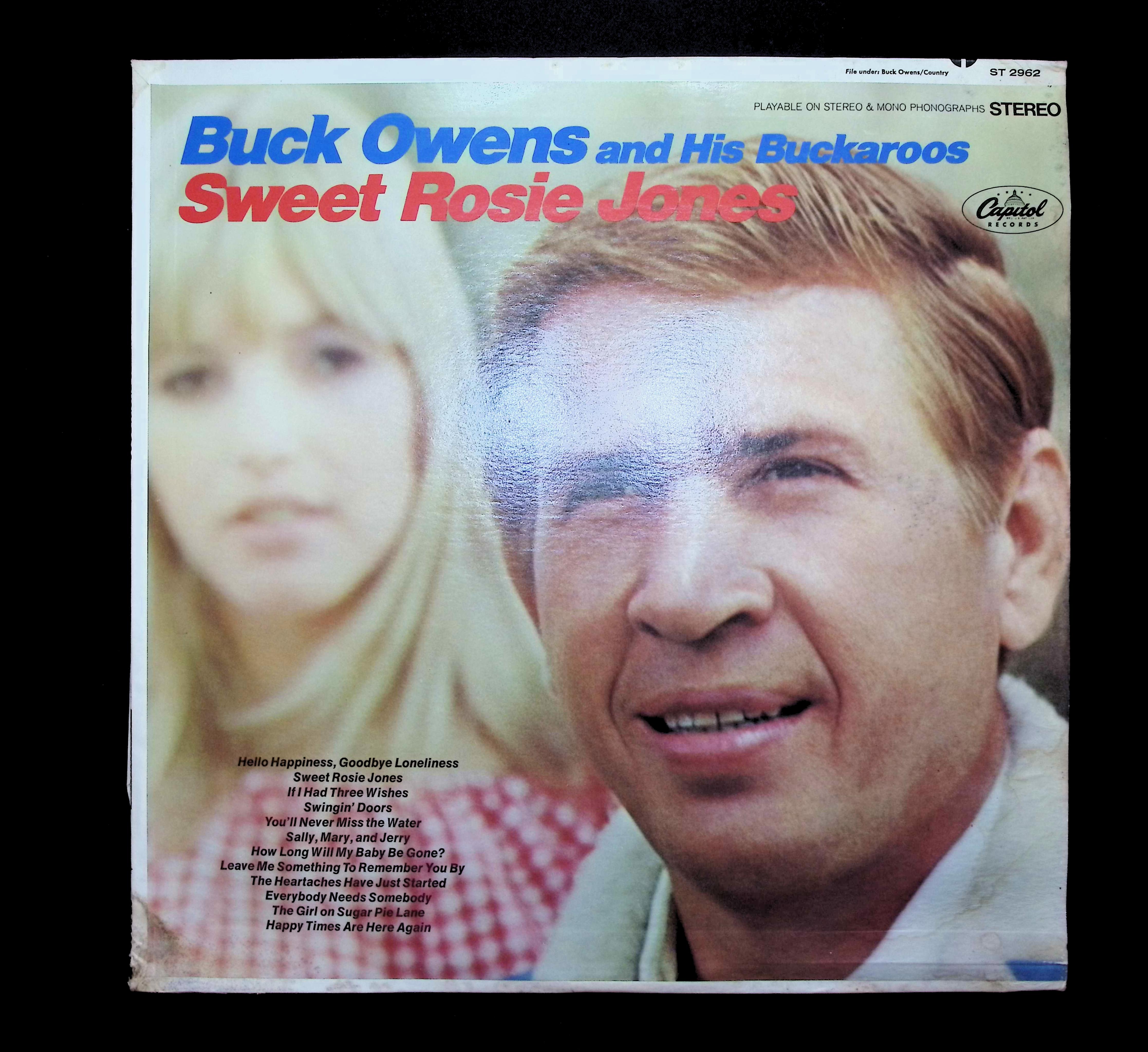 Buck Owens And His Buckaroos Sweet Rosie Jones 12" LP 1968 ST 2962 Folk, World, & Country
