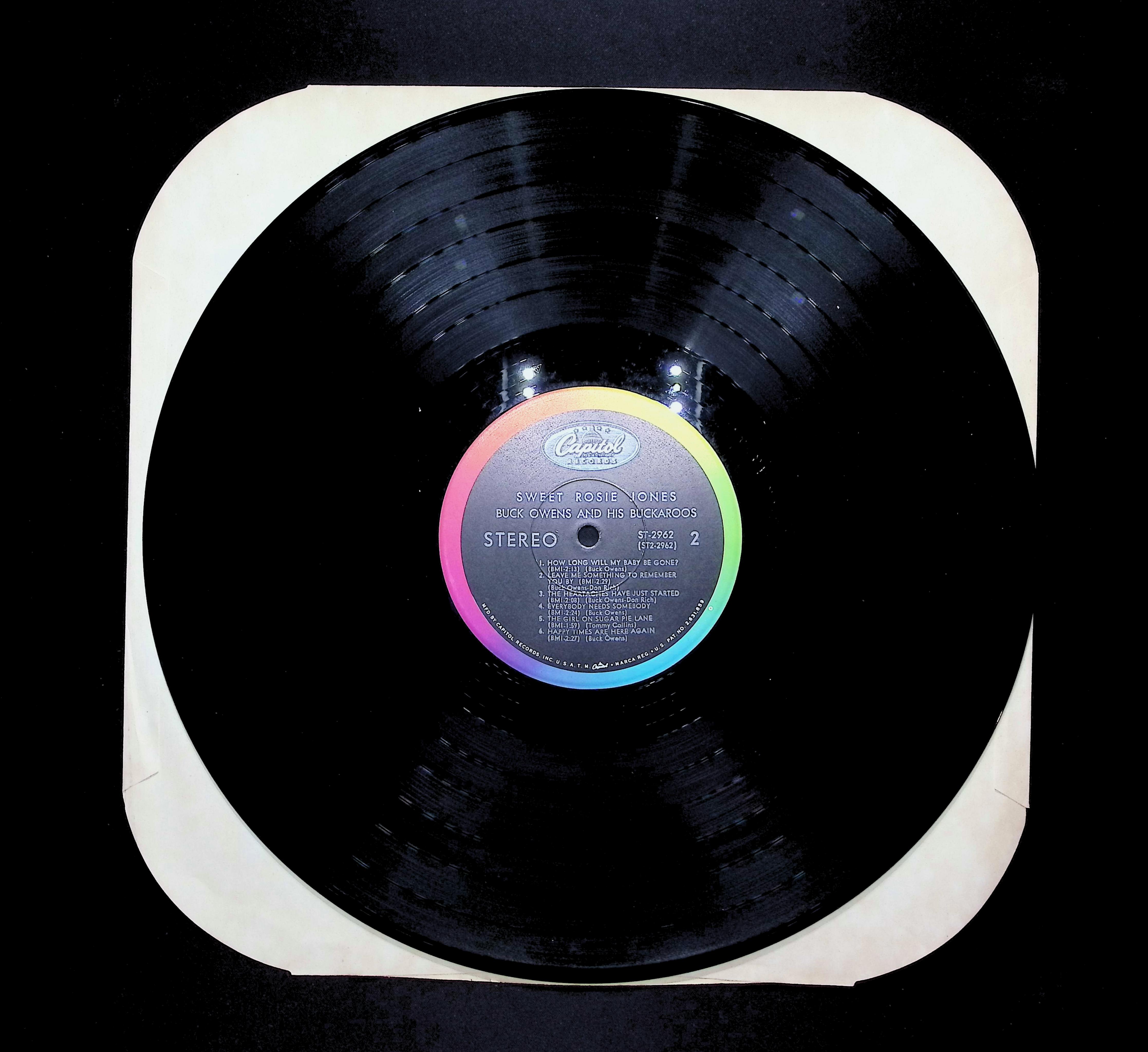 Buck Owens And His Buckaroos Sweet Rosie Jones 12" LP 1968 ST 2962 Folk, World, & Country — image 5