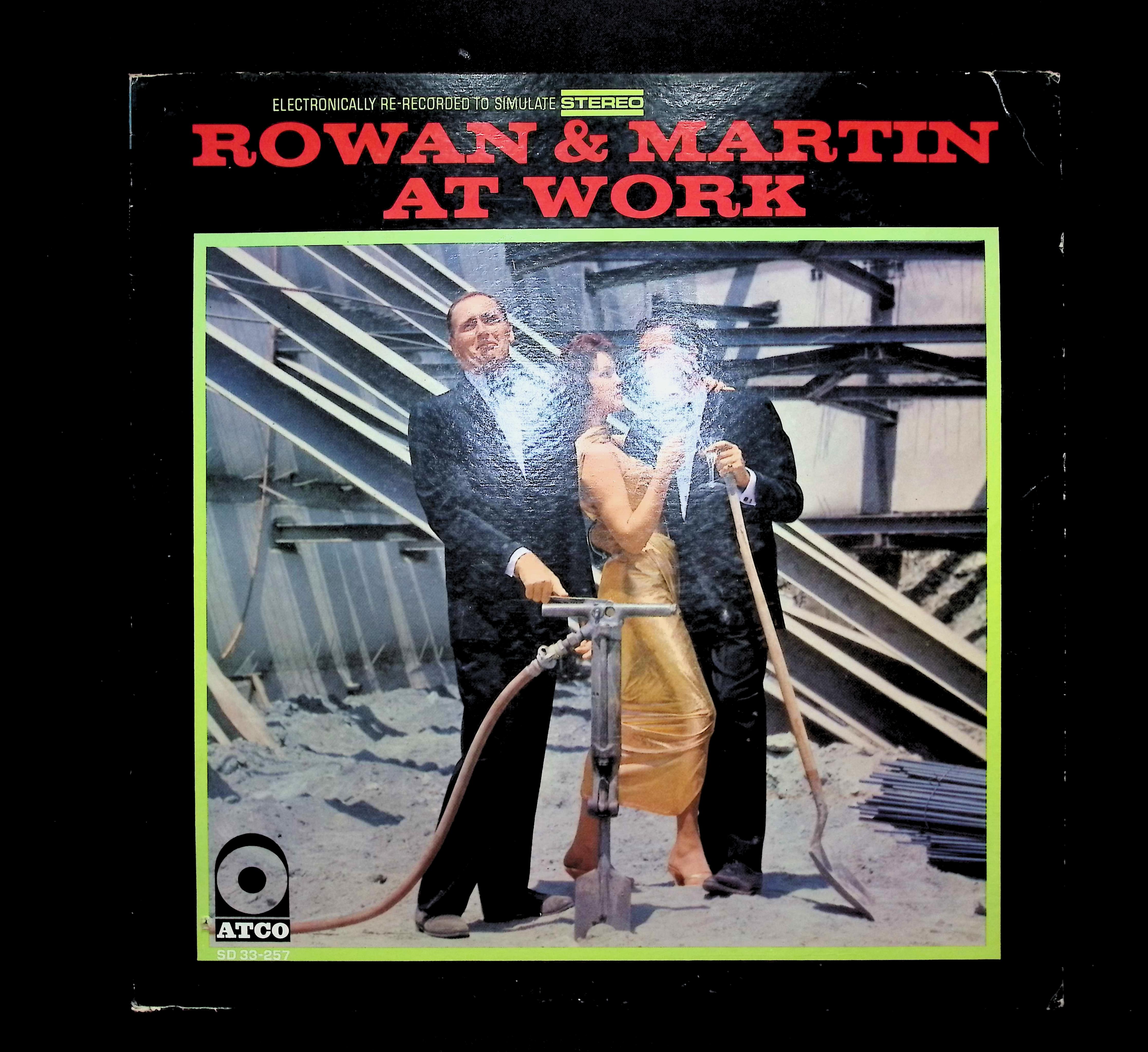Rowan & Martin At Work 12" LP 1968 SD 33-257 Non-Music