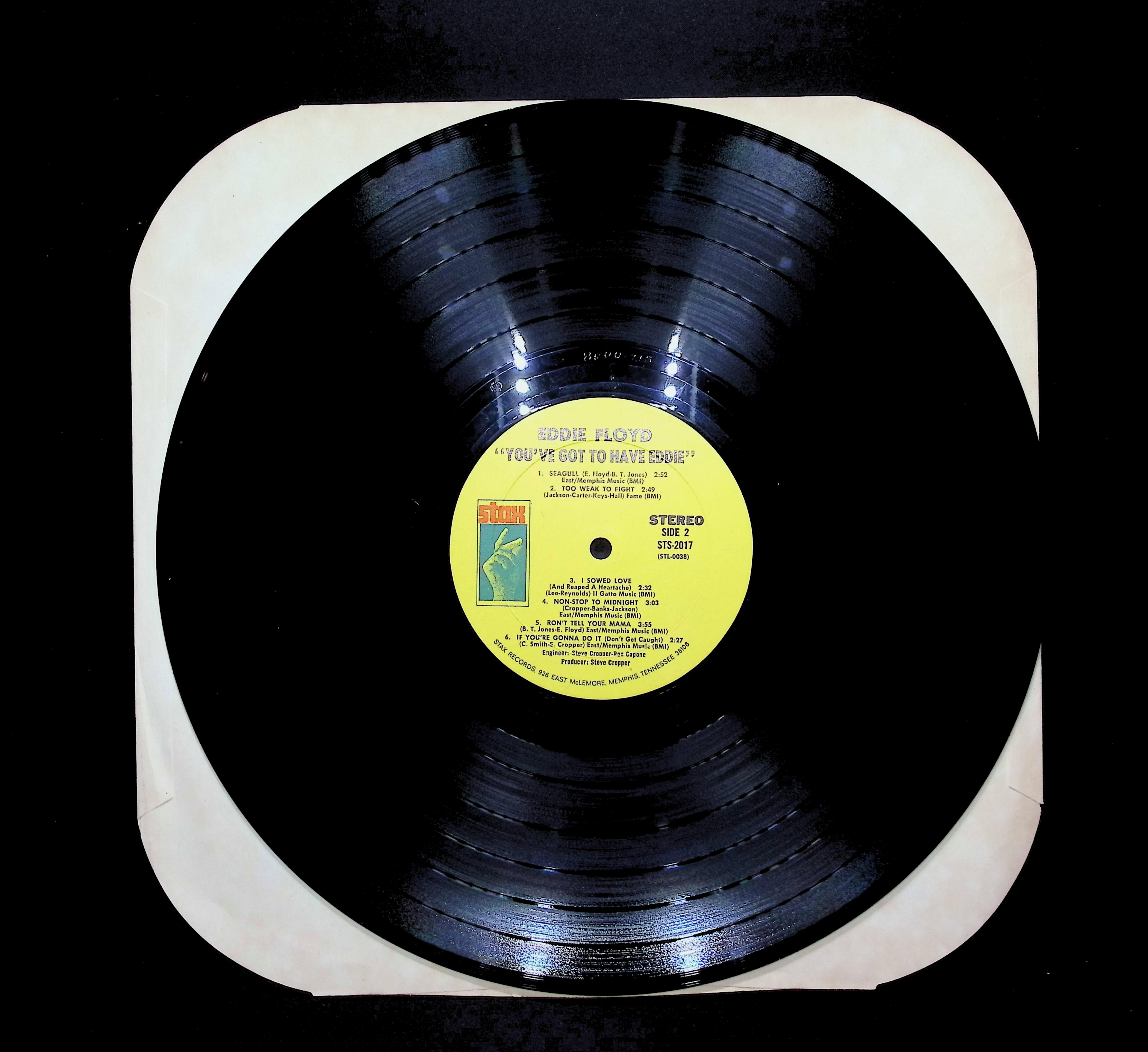 Eddie Floyd You've Got To Have Eddie 12" LP 1969 STS 2017 Funk / Soul — image 3