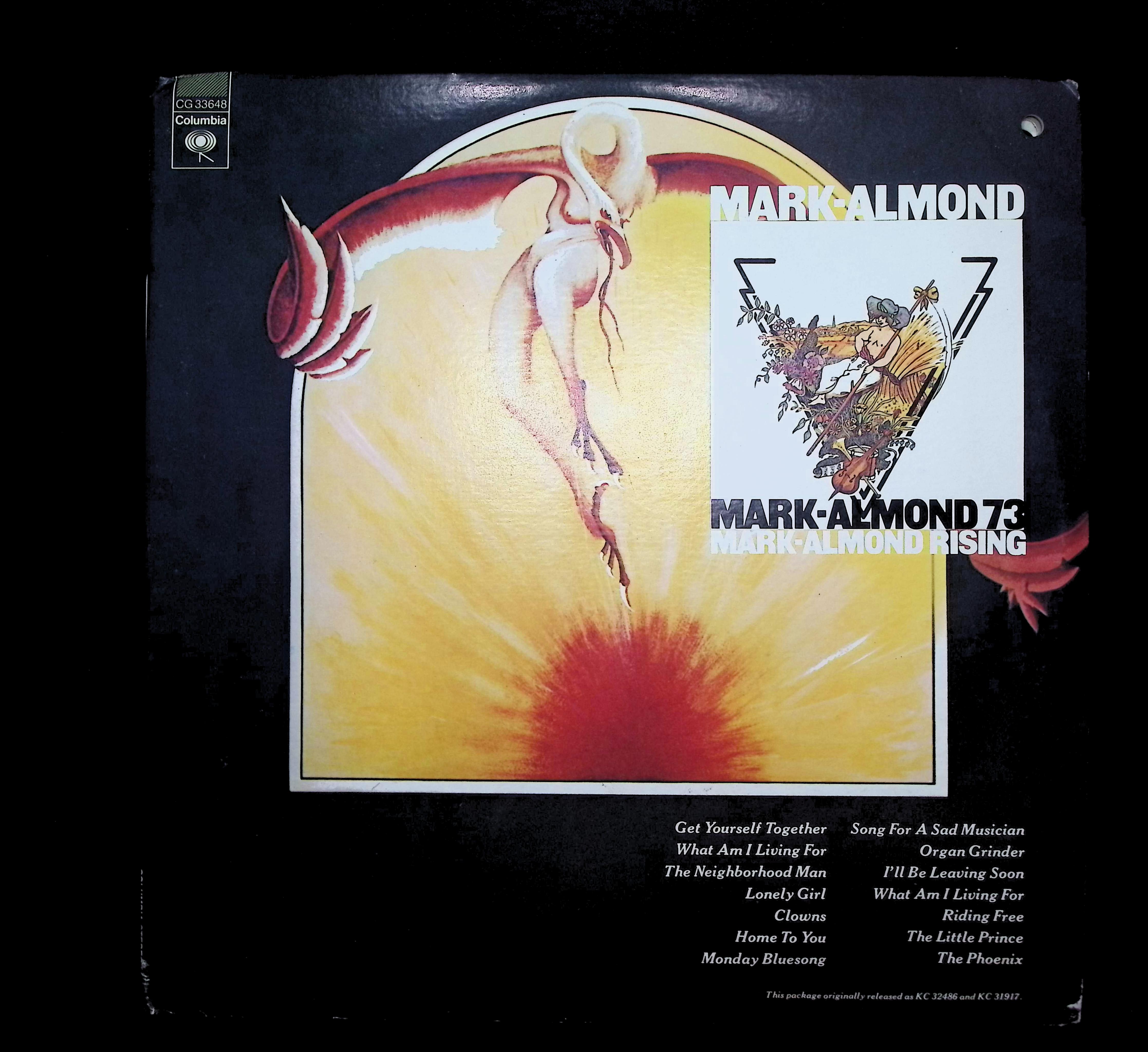 Mark-Almond 73/Rising 12" LP 0 Columbia CG 33648 Jazz