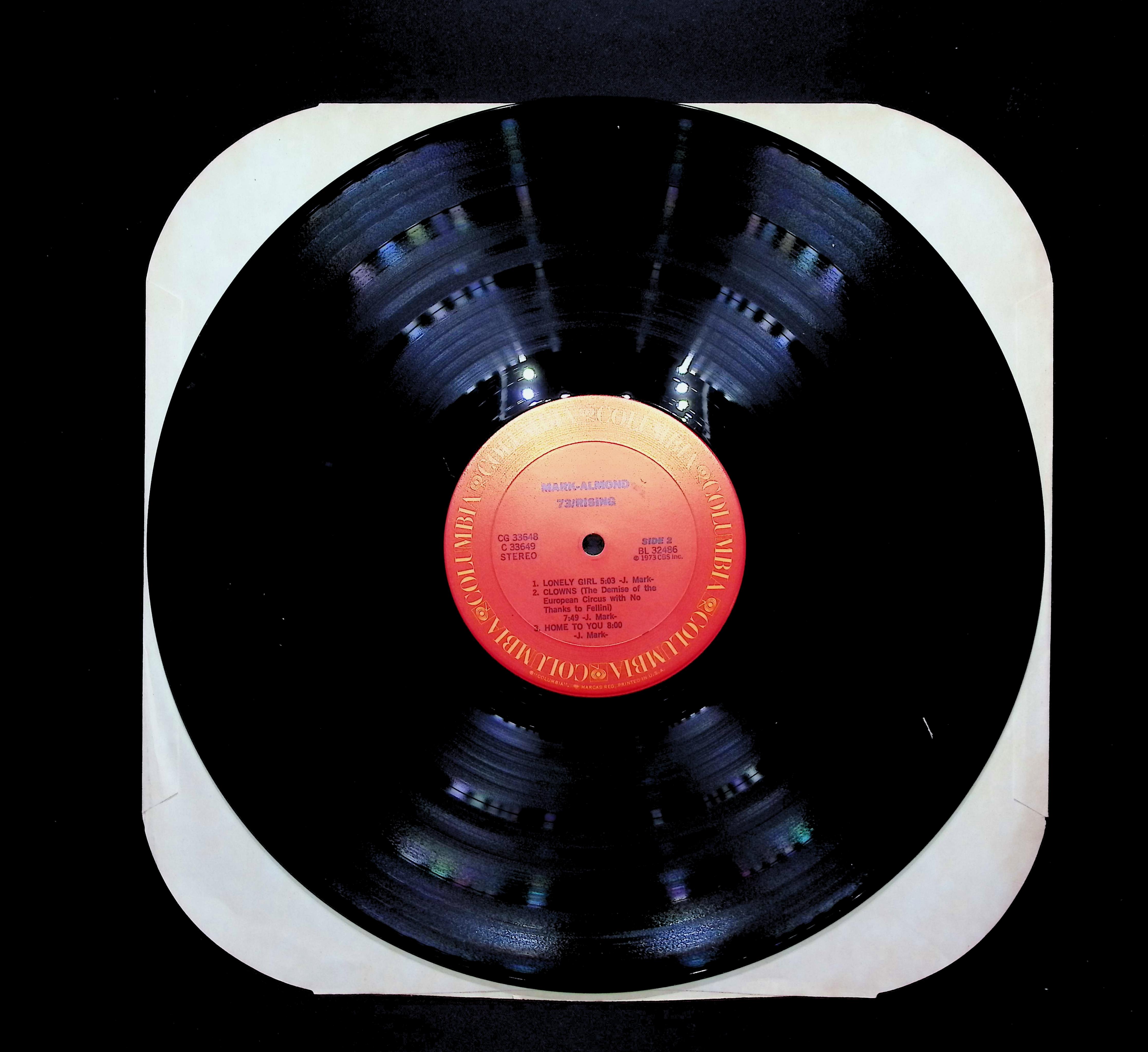 Mark-Almond 73/Rising 12" LP 0 Columbia CG 33648 Jazz — image 3