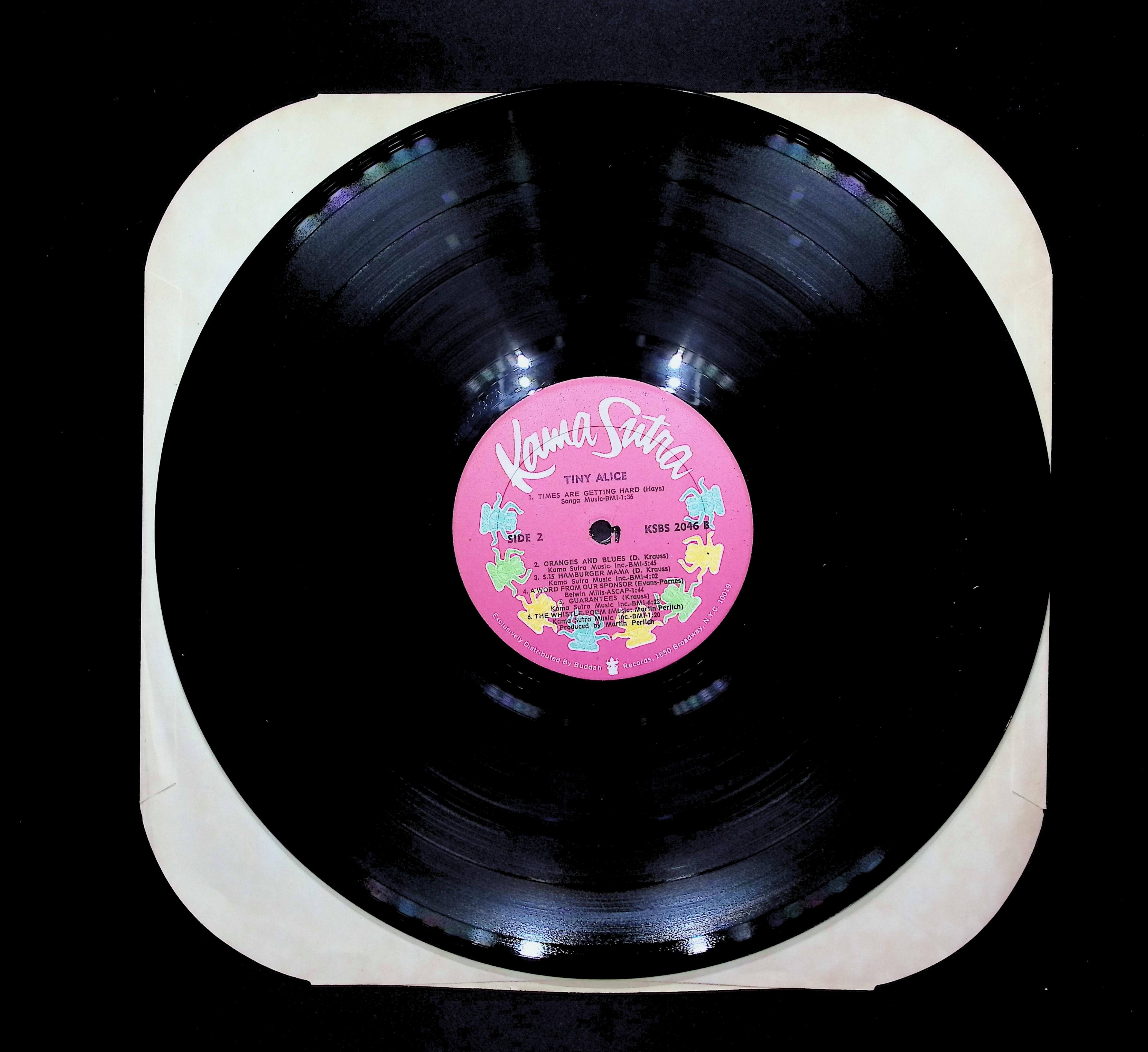 Tiny Alice Tiny Alice 12" LP 1972 KSBS 2046 Jazz — image 5