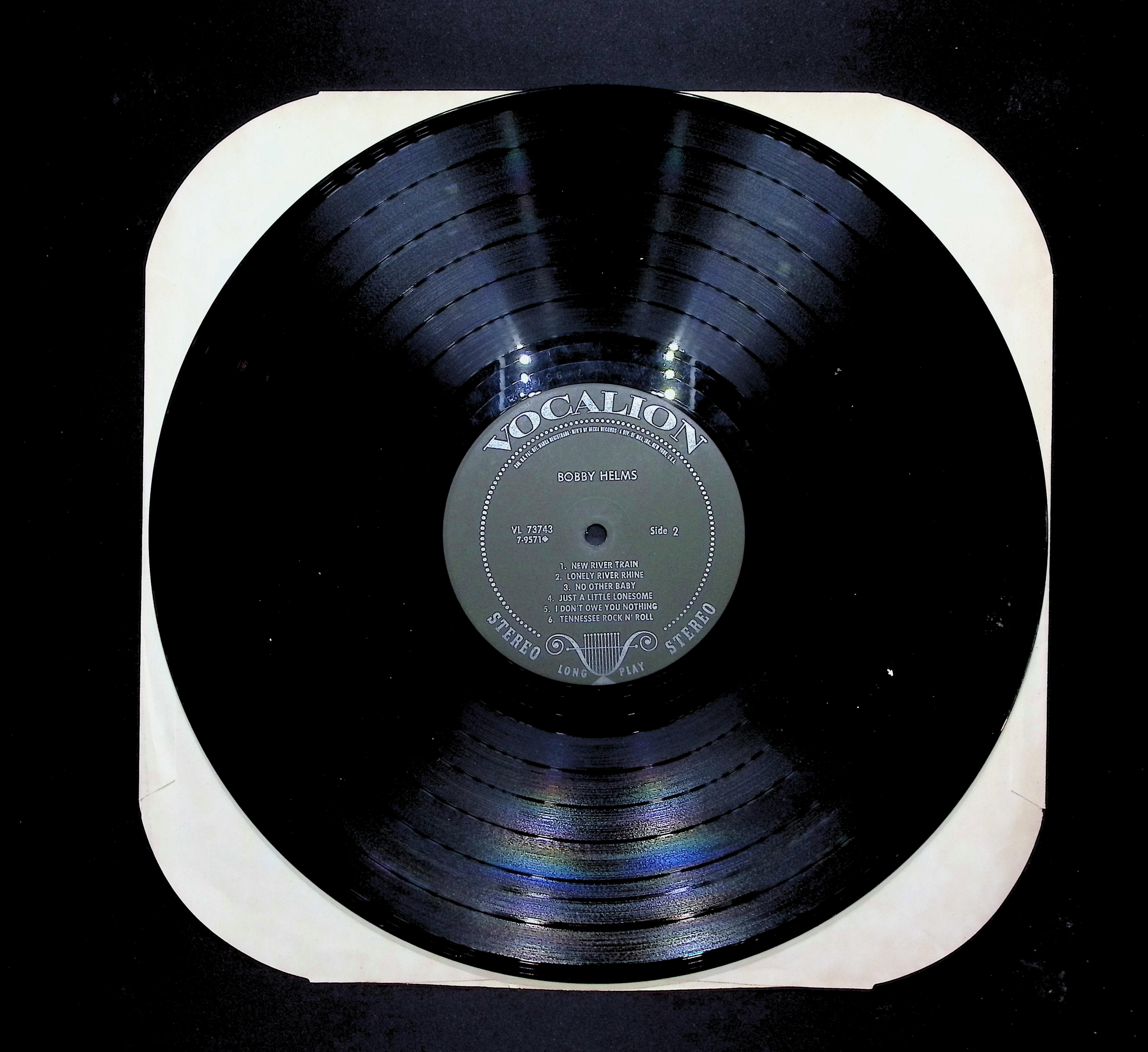 Bobby Helms Bobby Helms 12" LP 1965 VL 73743 Folk, World, & Country — image 3