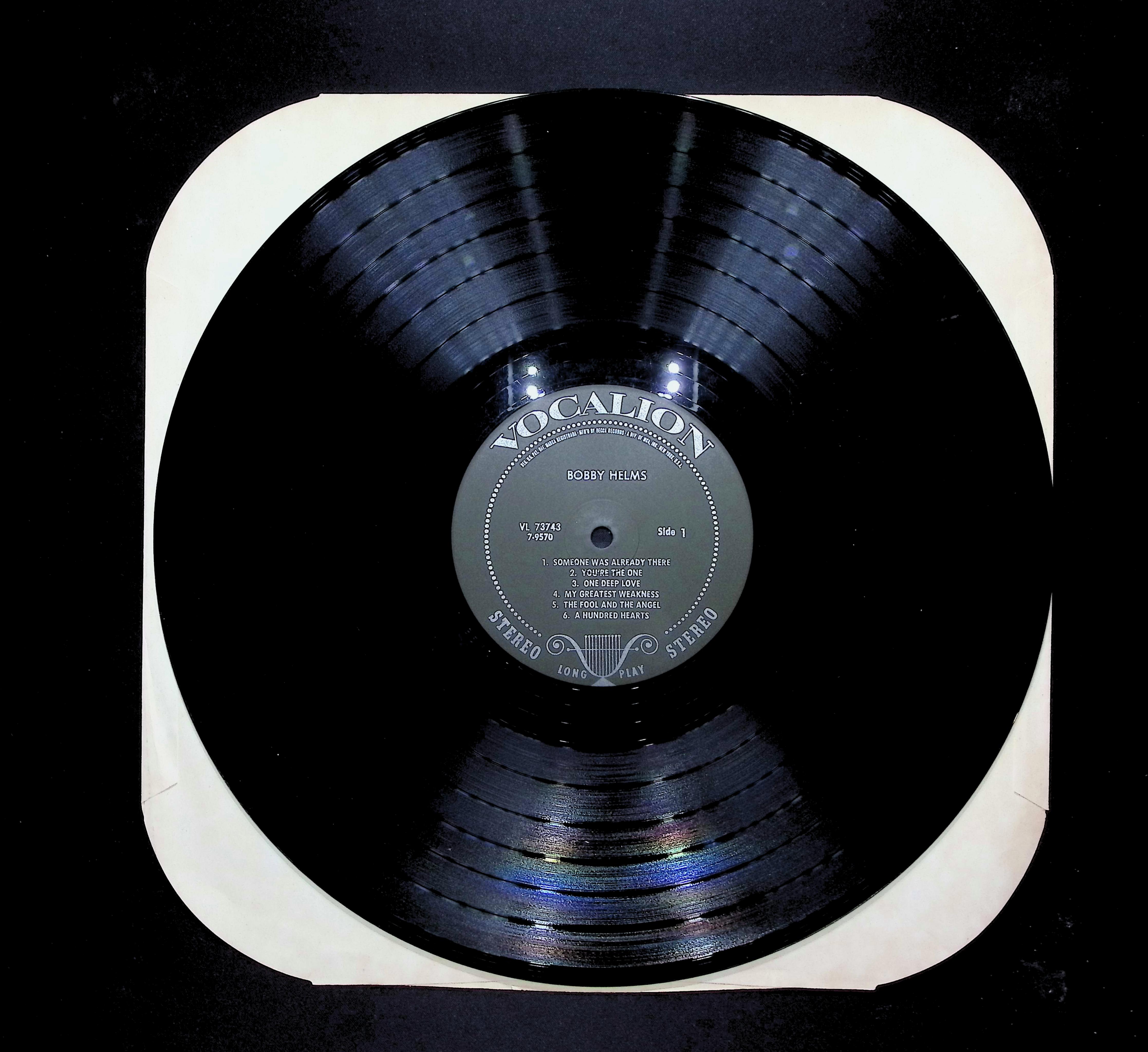 Bobby Helms Bobby Helms 12" LP 1965 VL 73743 Folk, World, & Country — image 5