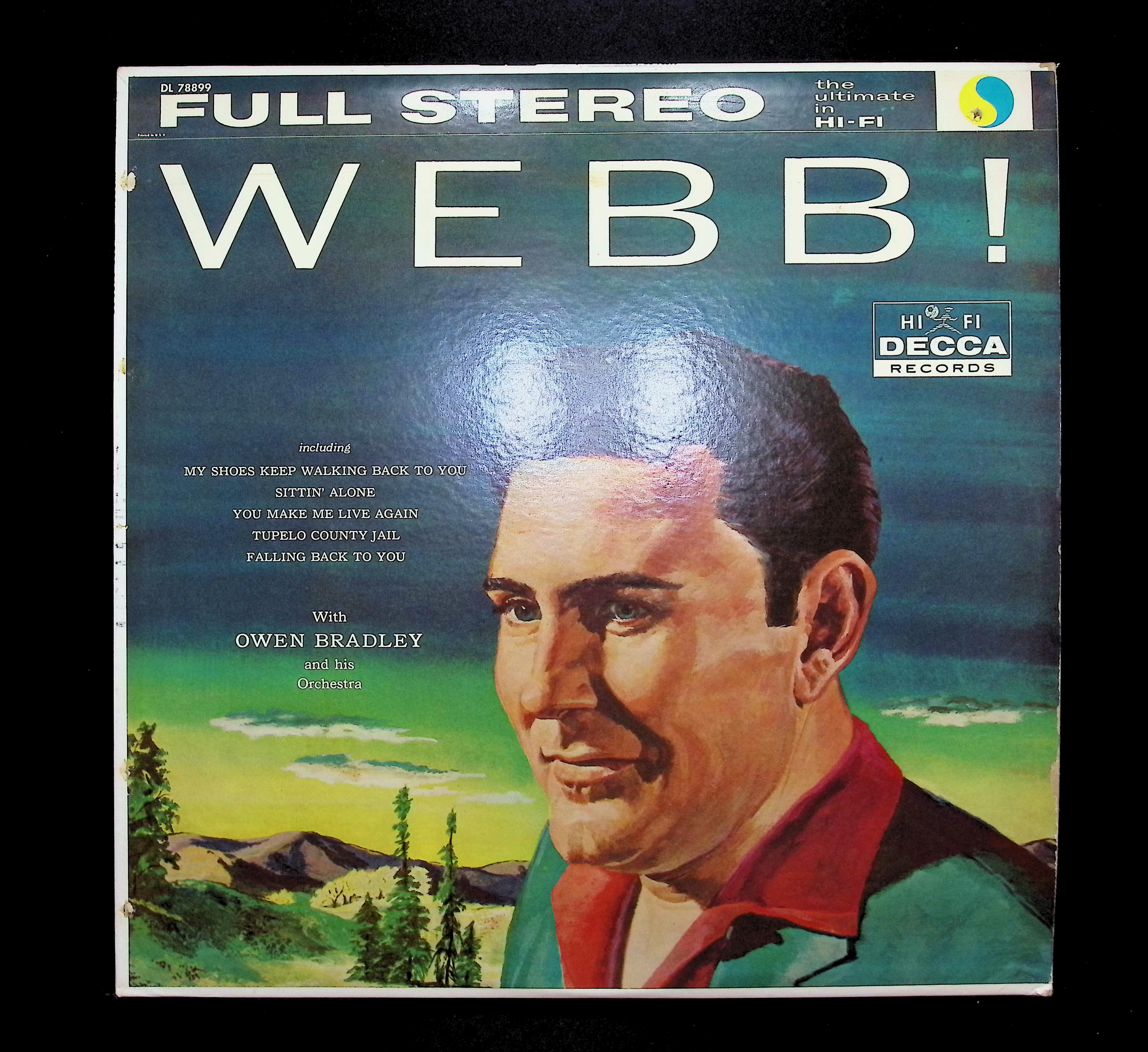 Webb Pierce Webb! 12" LP 0 Decca Folk, World, & Country