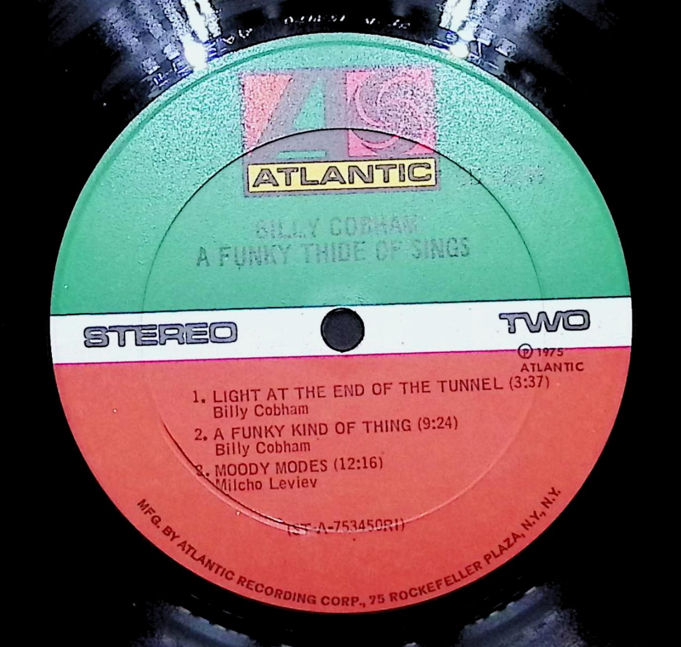 Billy Cobham A Funky Thide Of Sings 12" LP 1976 S.D. 18149 Jazz — image 2