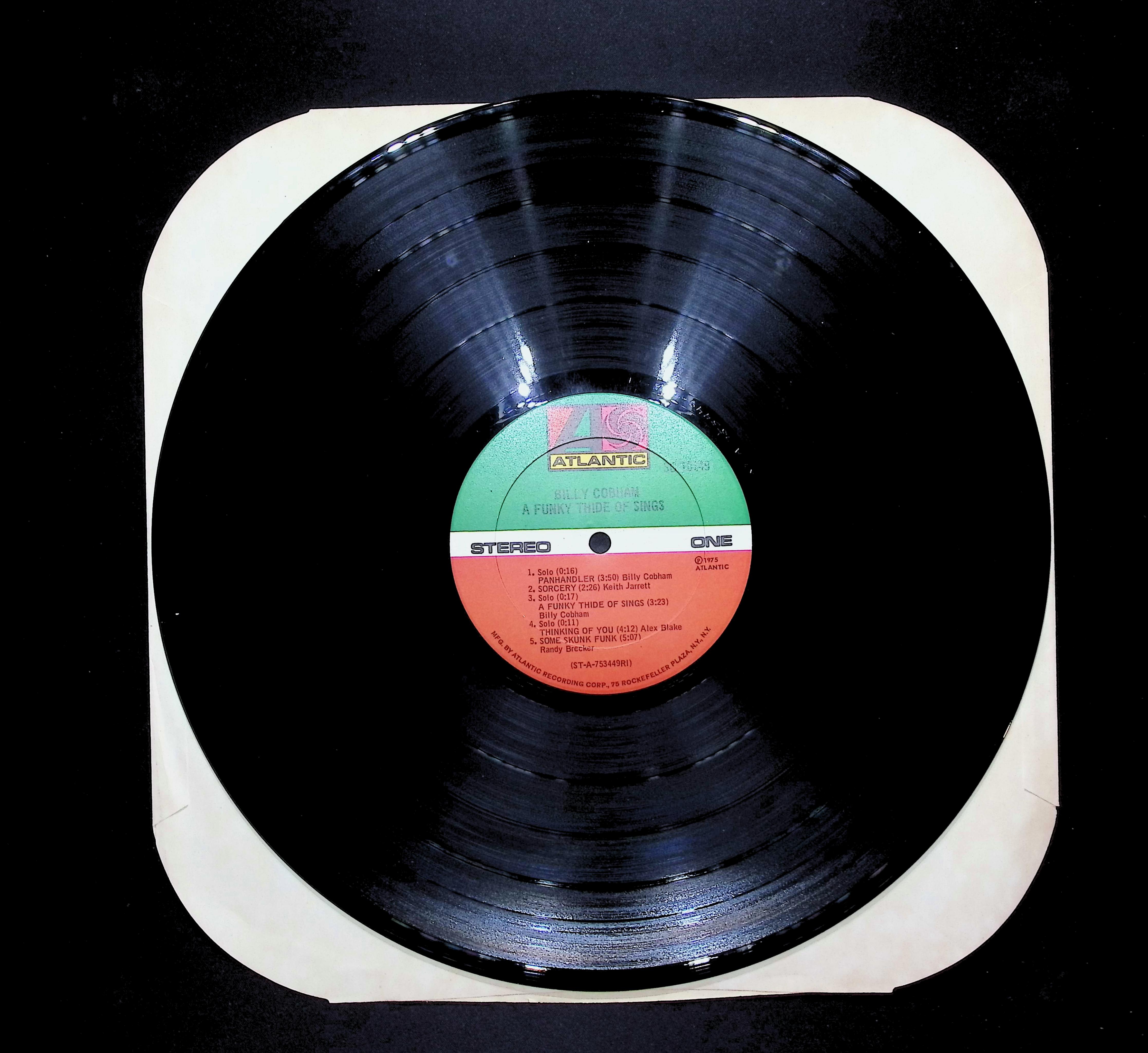 Billy Cobham A Funky Thide Of Sings 12" LP 1976 S.D. 18149 Jazz — image 5