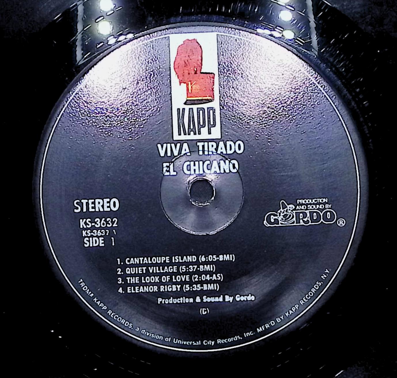 El Chicano Viva Tirado 12" LP 0 MCA Records — image 2