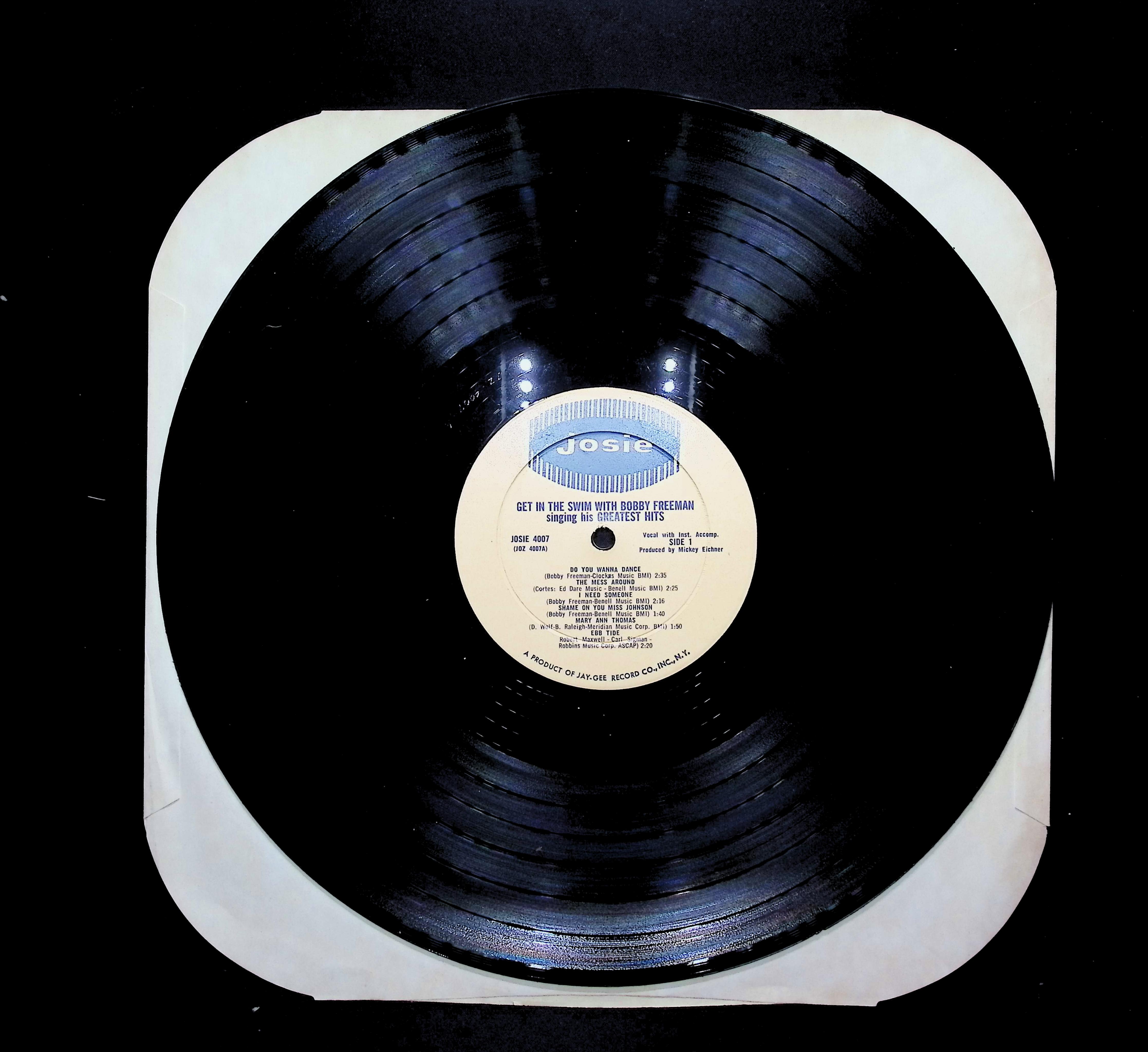 Bobby Freeman Get In The Swim 12" LP 1965 JOZ 4007 Funk / Soul — image 5