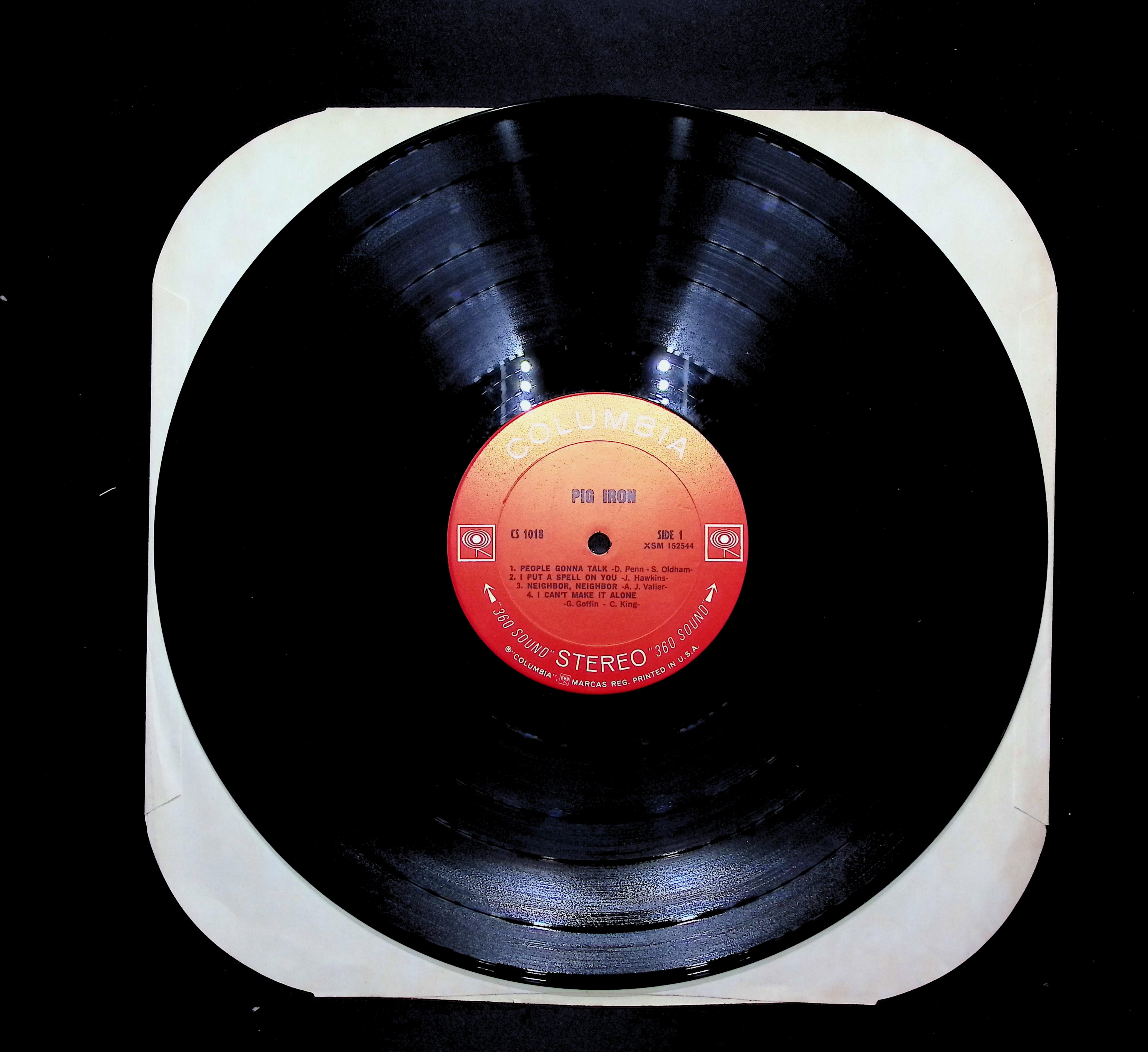 Pig Iron Pig Iron 12" LP 1970 CS 1018 Rock — image 3