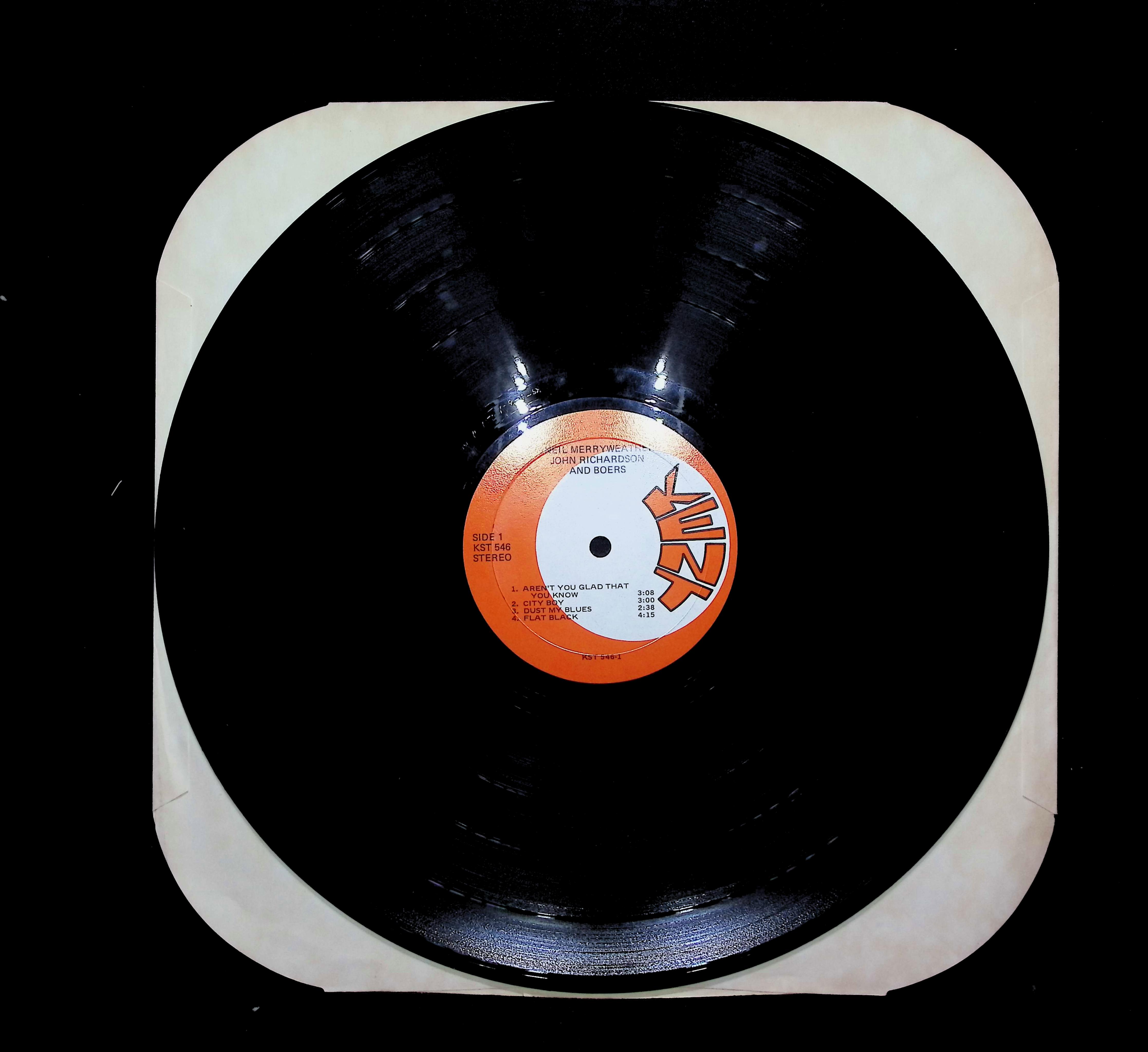 Neil Merryweather Neil Merryweather, John Richardson And Boers 12" LP 1970 KST 546 Rock — image 3