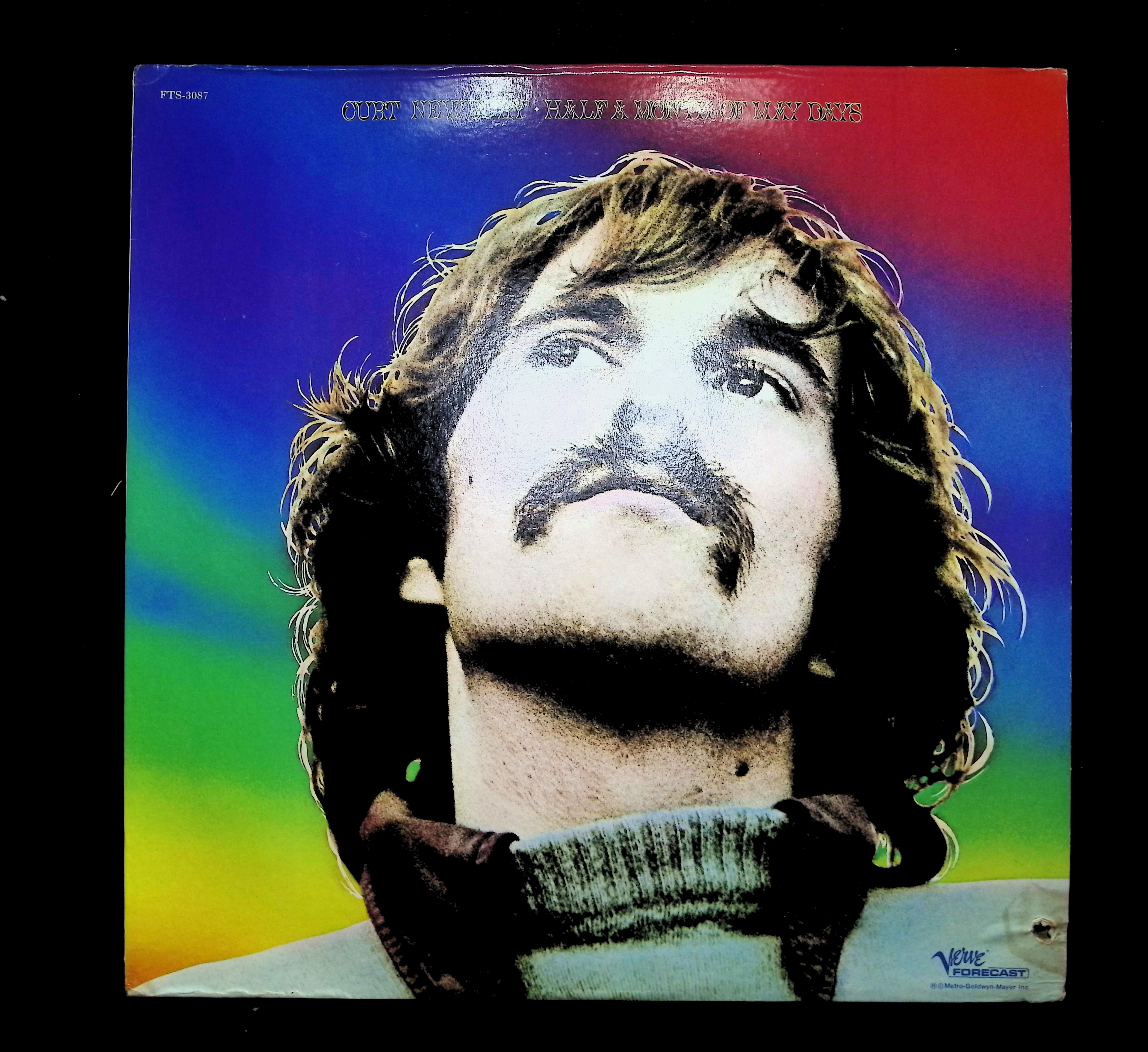 Curt Newbury Half A Month Of May Days 12" LP 1970 FTS 3087 Rock