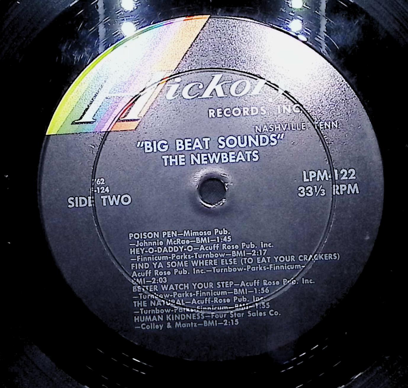 The Newbeats Big Beat Sounds 12" LP 1965 LPM-122 Pop — image 2